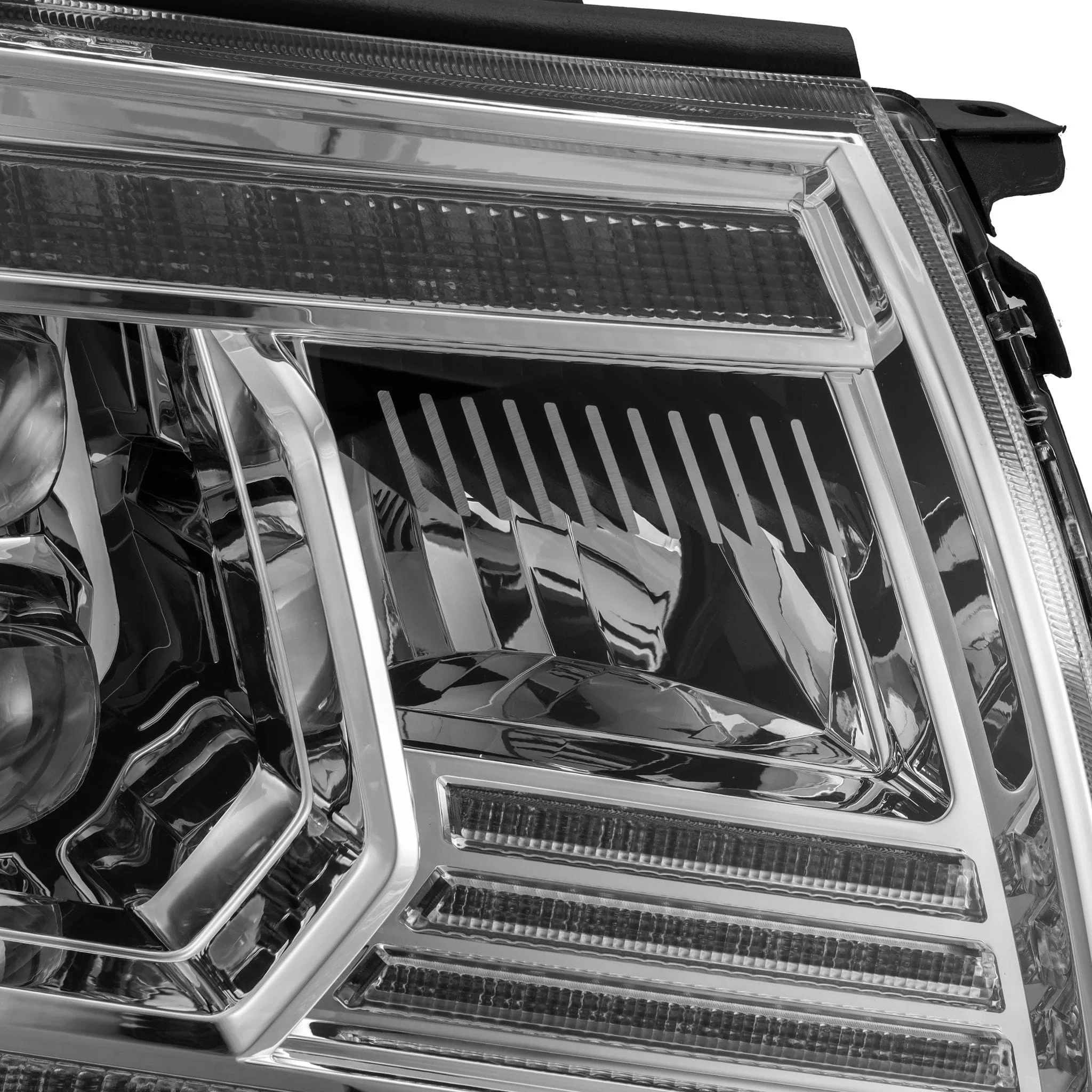 05-11 Toyota Tacoma NOVA-Series LED Projector Headlights Chrome - Image 3