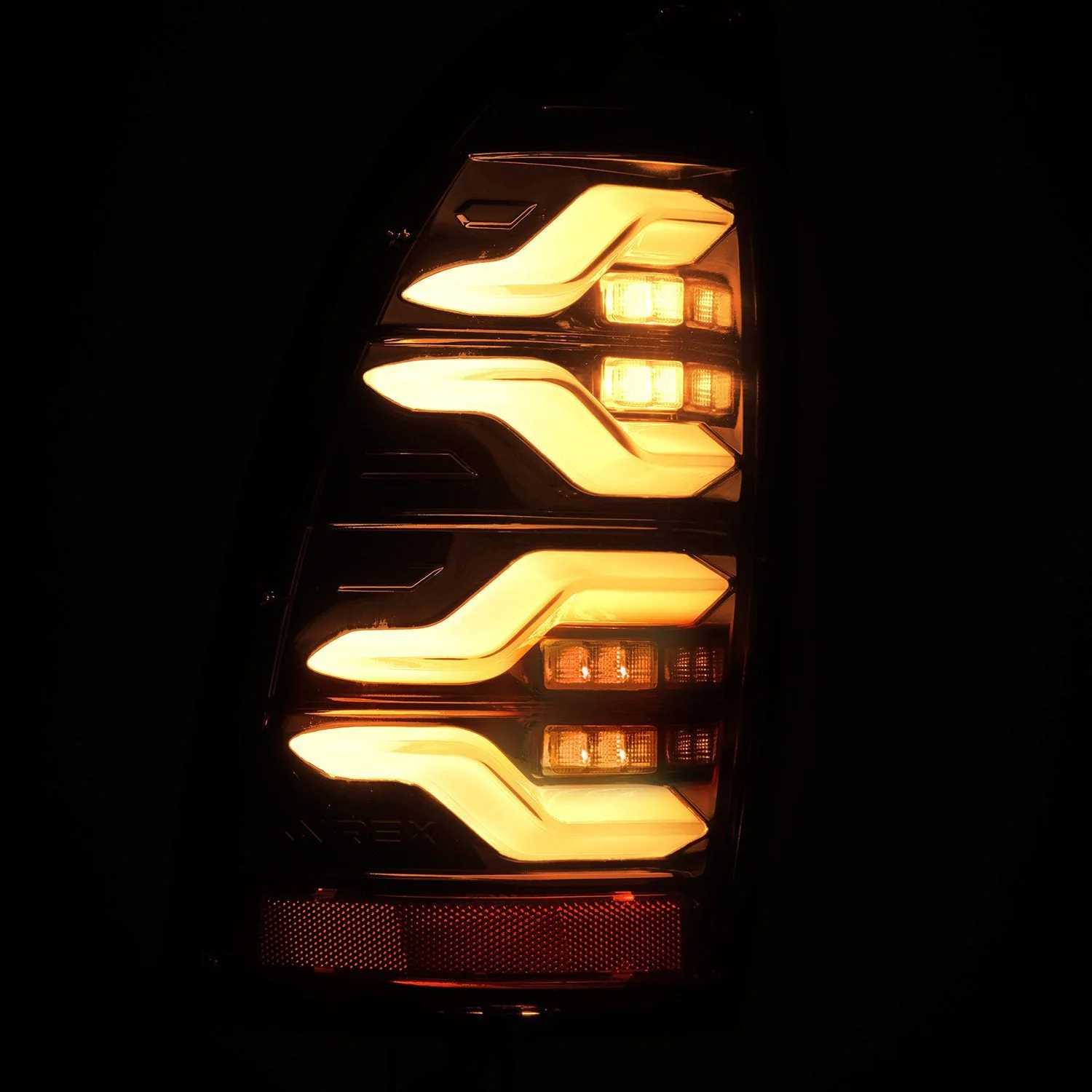 05-15 Toyota Tacoma LUXX-Series LED Tail Lights Alpha-Black - Image 10