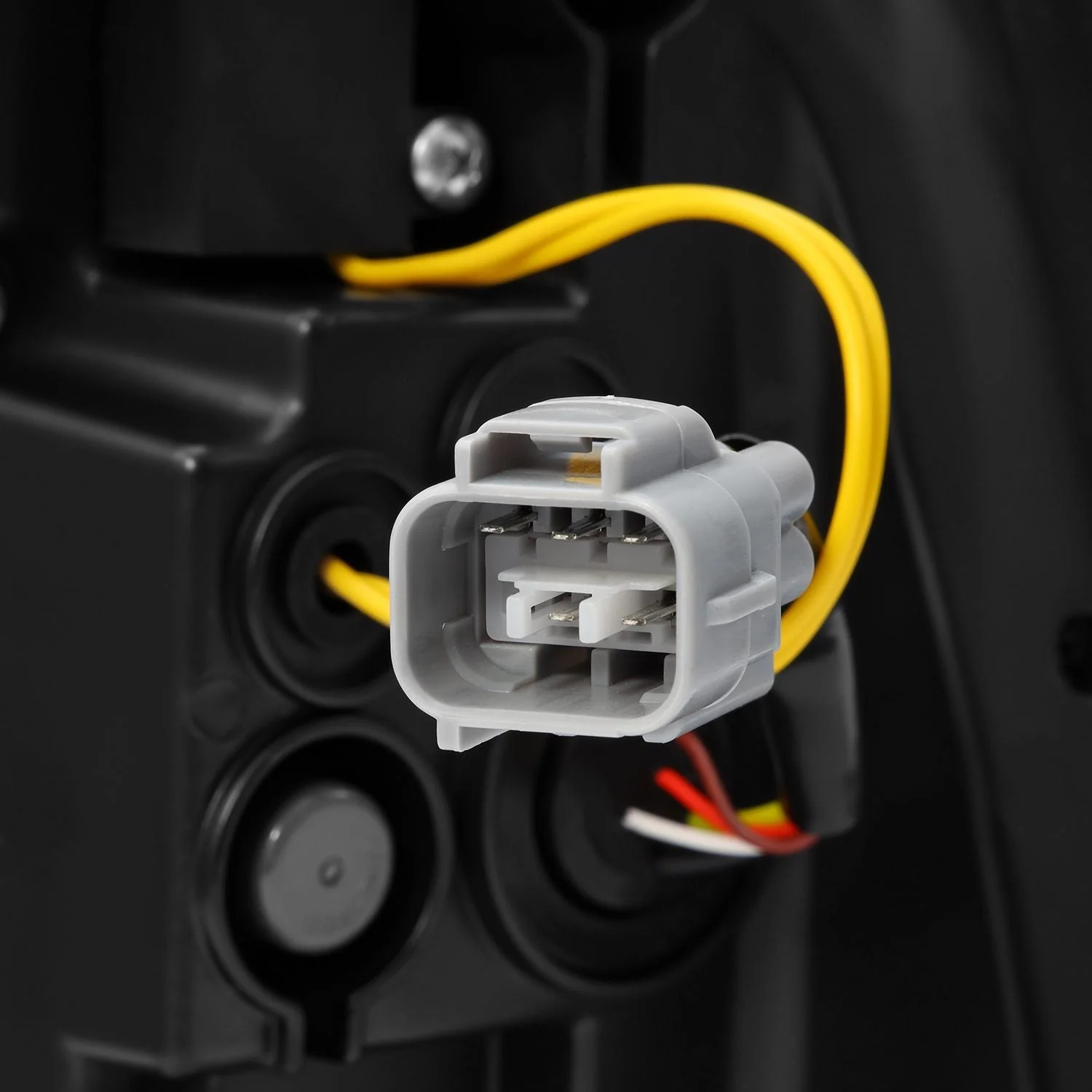 05-15 Toyota Tacoma LUXX-Series LED Tail Lights Black-Red - Image 10