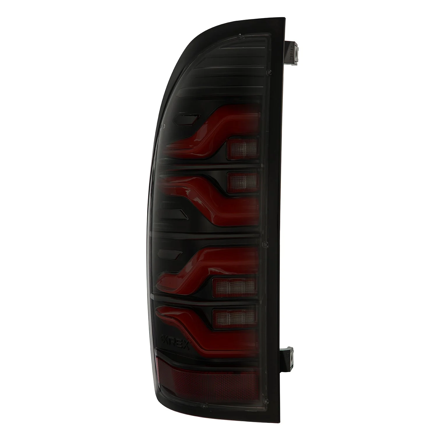 05-15 Toyota Tacoma LUXX-Series LED Tail Lights Black-Red - Image 6
