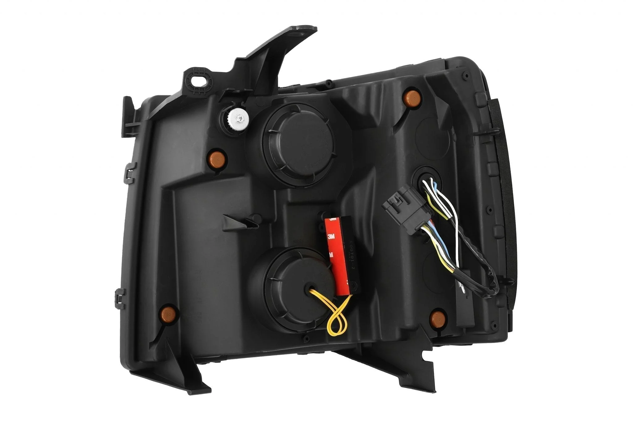 07-13 Chevrolet Silverado NOVA-Series LED Projector Headlights Black - Image 10