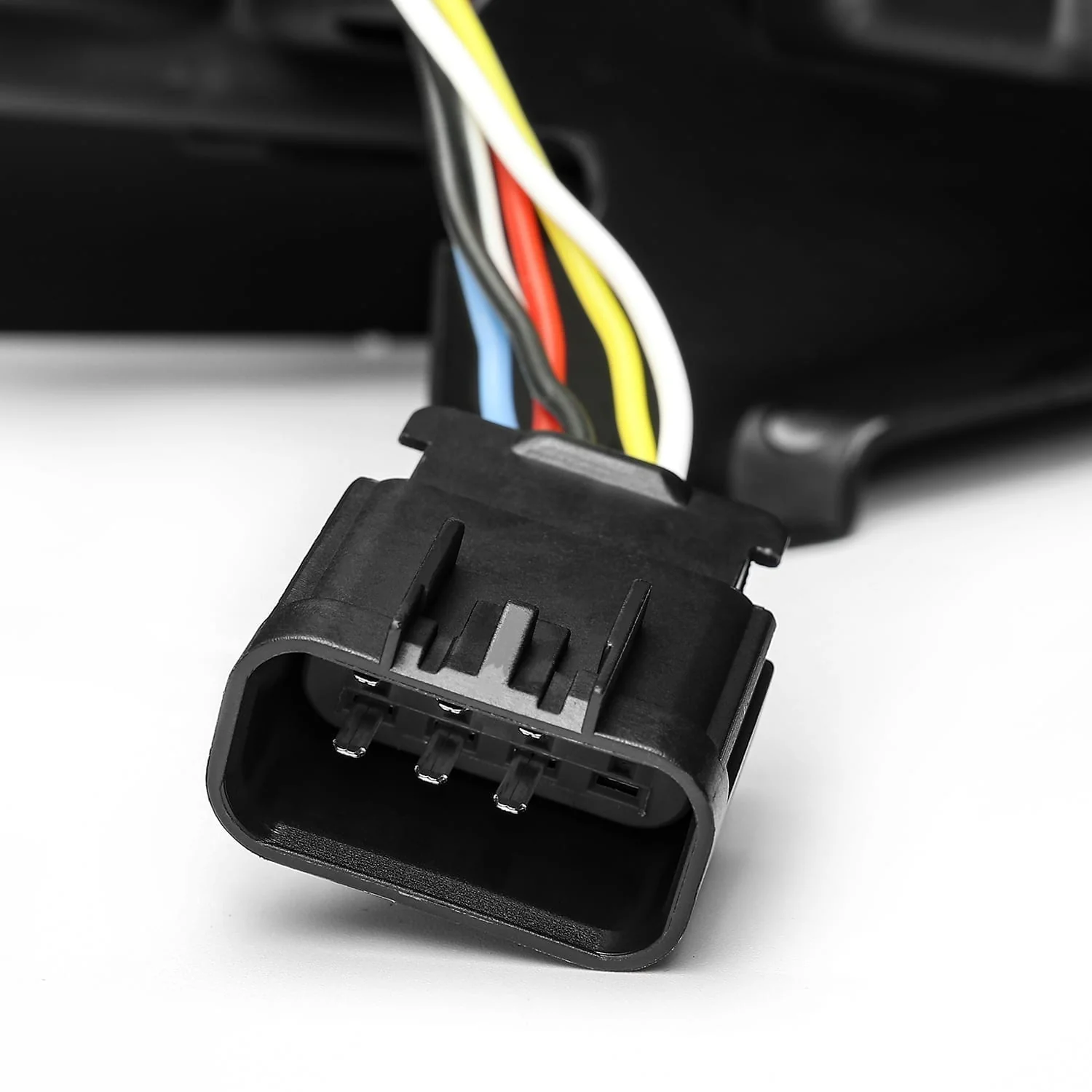 07-13 Chevrolet Silverado PRO-Series Halogen Projector Headlights Black - Image 8