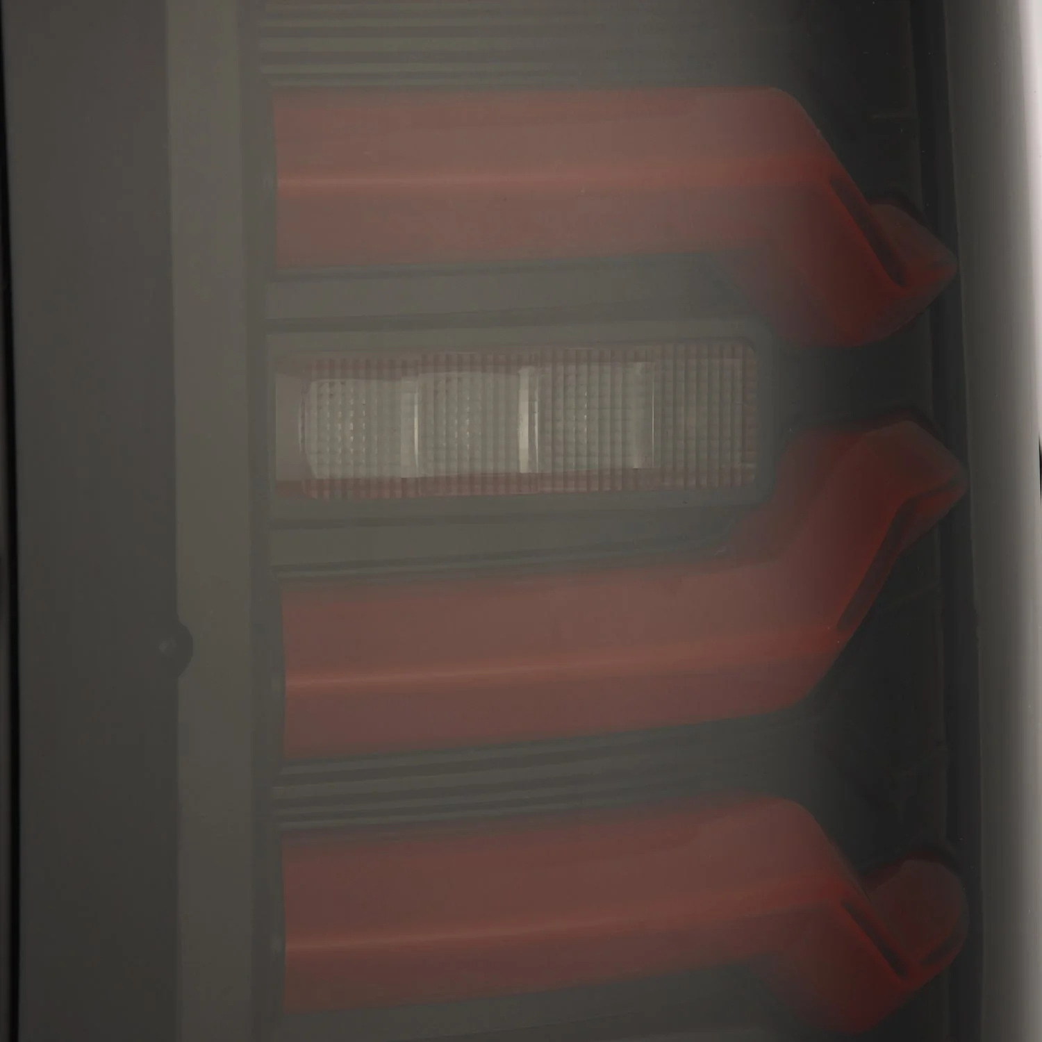 07-13 Chevy Silverado LUXX-Series LED Tail Lights Black-Red - Image 8