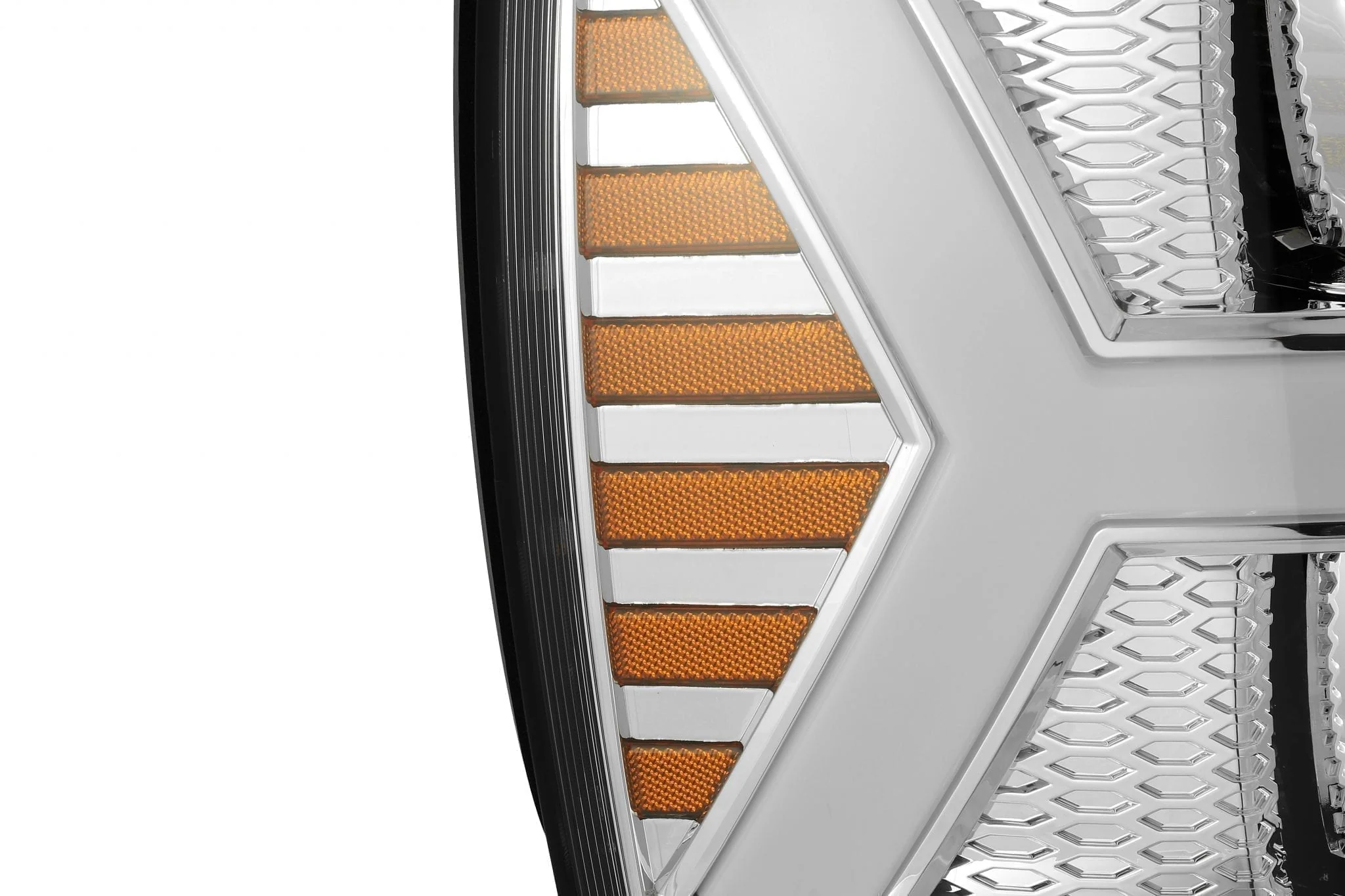 07-13 Chevrolet Silverado NOVA-Series LED Projector Headlights Chrome - Image 10