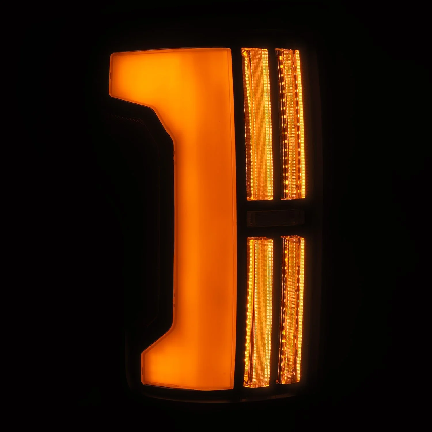 07-13 Toyota Tundra NOVA-Series Prismatic LED Tail Lights Alpha-Black - Image 10