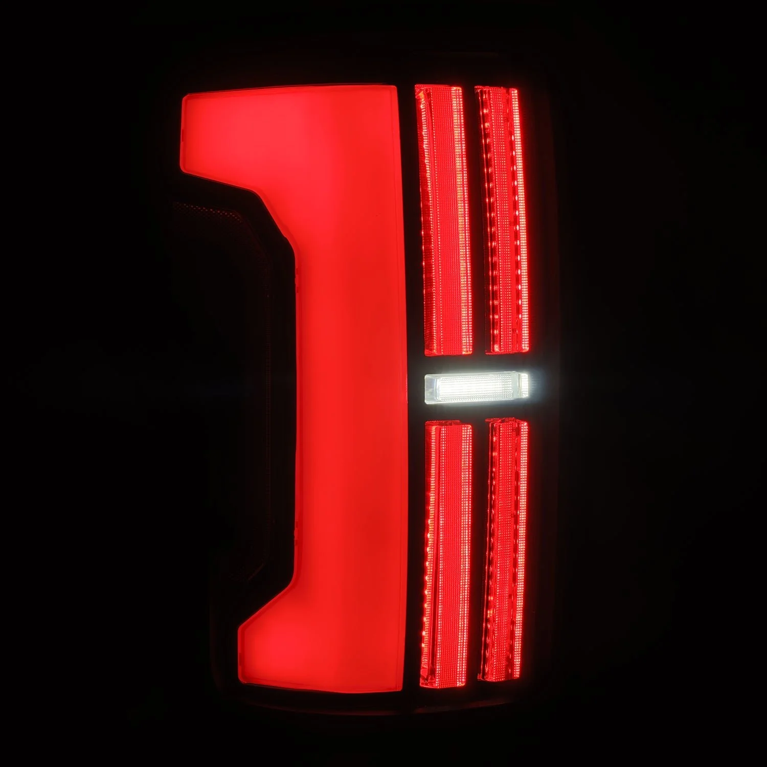 07-13 Toyota Tundra NOVA-Series Prismatic LED Tail Lights Alpha-Black - Image 12