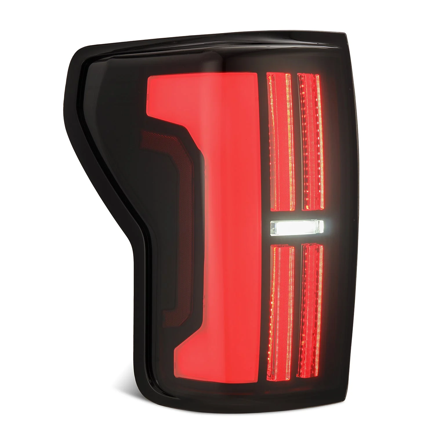 07-13 Toyota Tundra NOVA-Series Prismatic LED Tail Lights Alpha-Black - Image 7