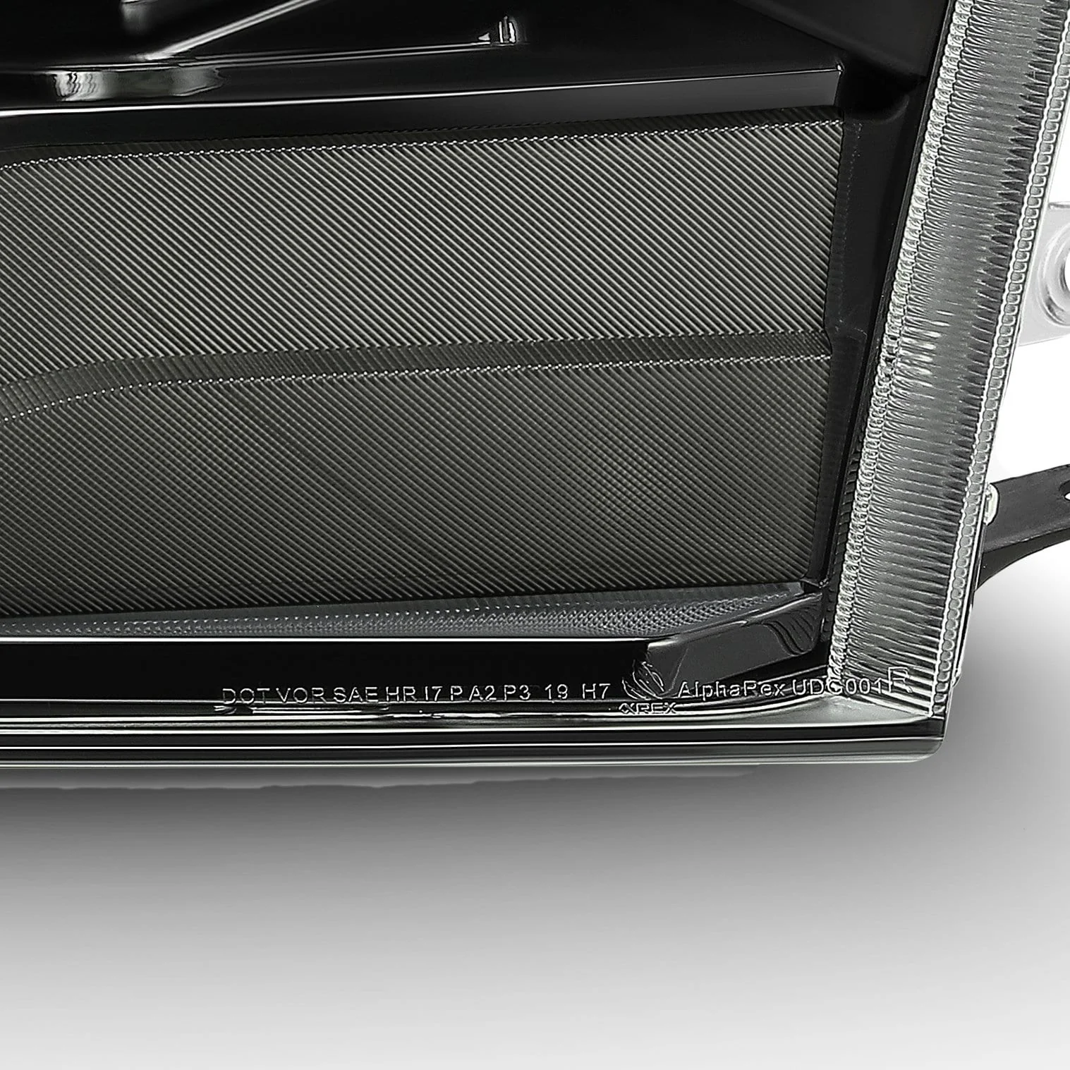 09-18 Ram Truck LUXX-Series LED Projector Headlights Alpha-Black - Image 3