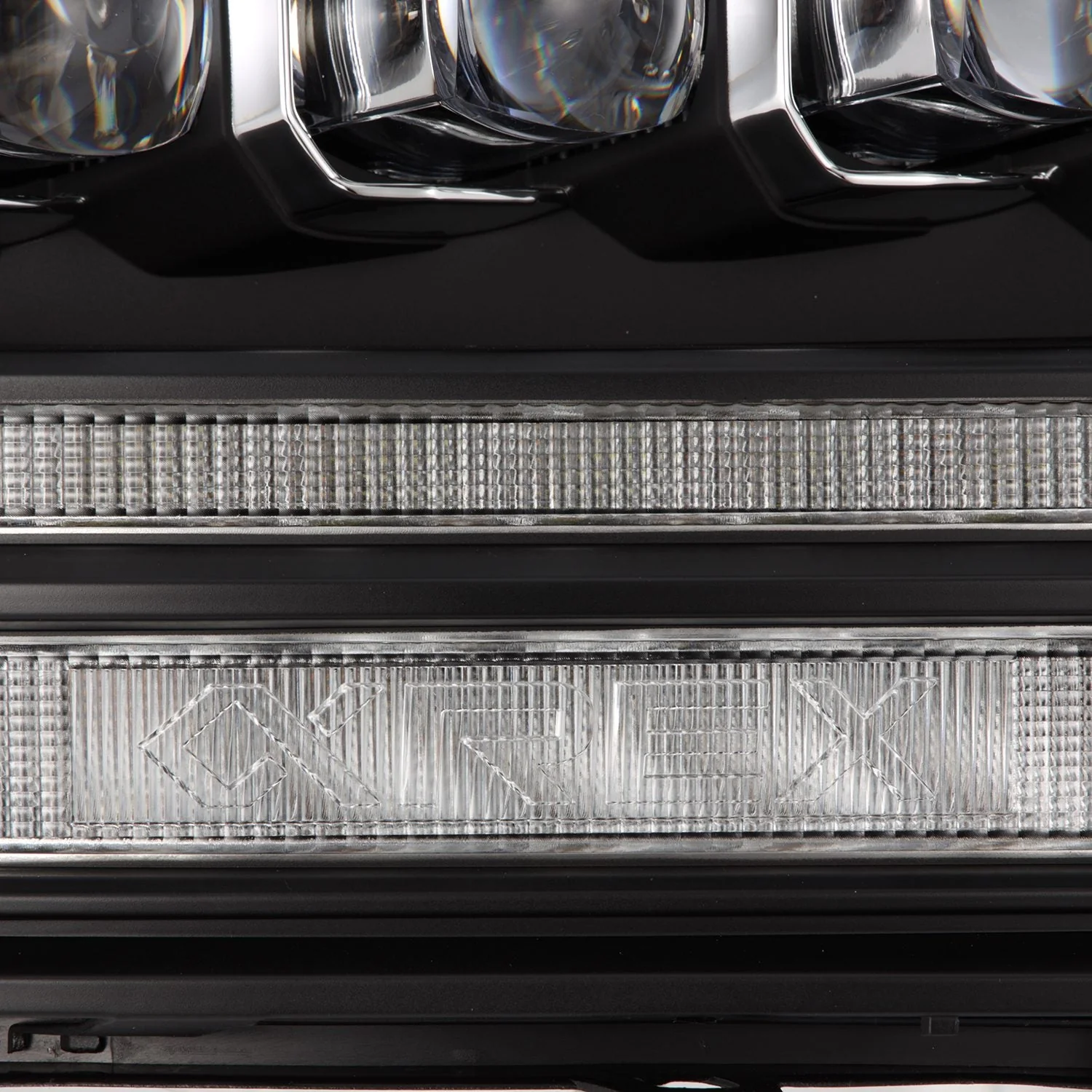 09-18 Ram Truck (MK II 5th Gen 2500 Style) NOVA-Series LED Projector Headlights Black - Image 3