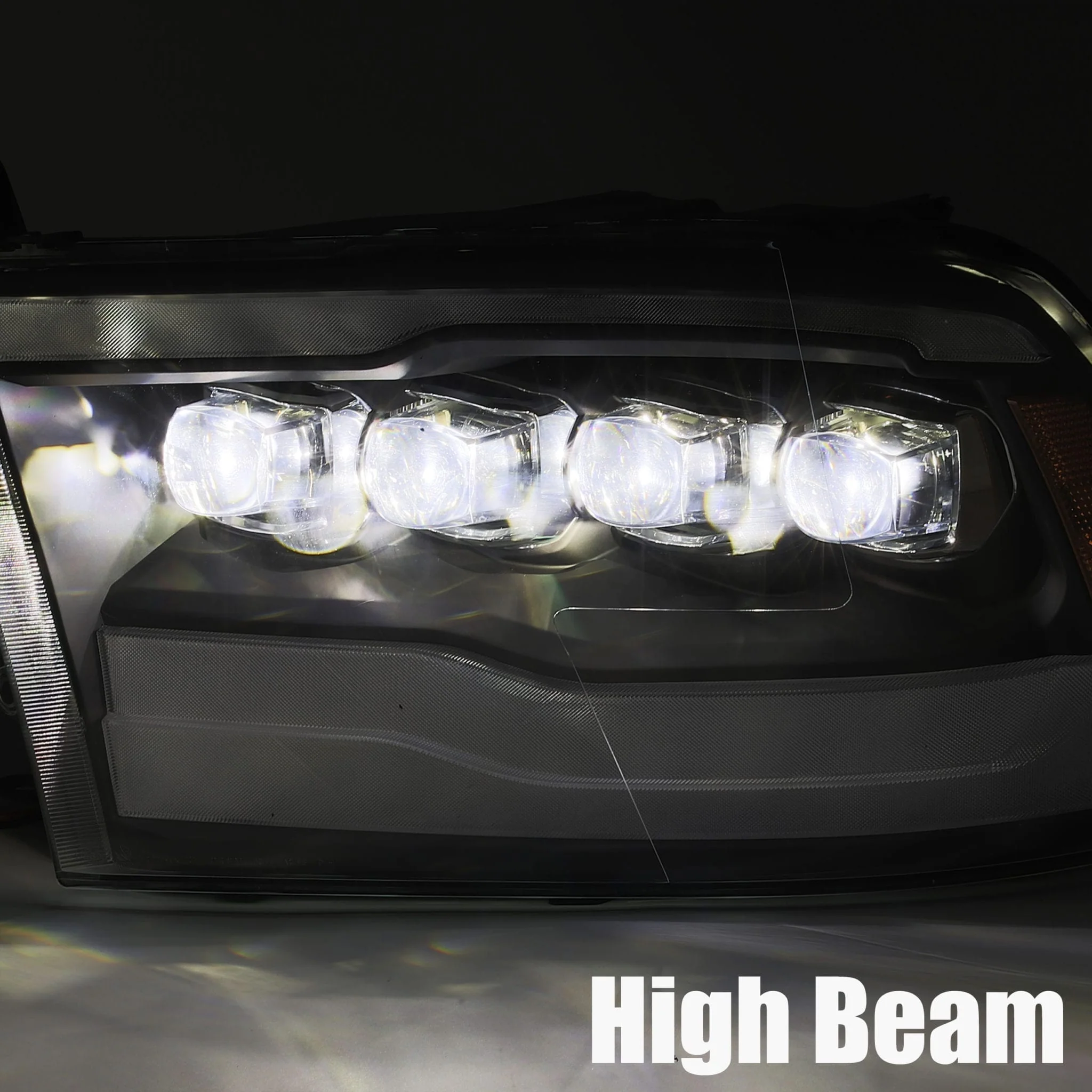 09-18 Ram Truck NOVA-Series LED Projector Headlights Chrome - Image 11
