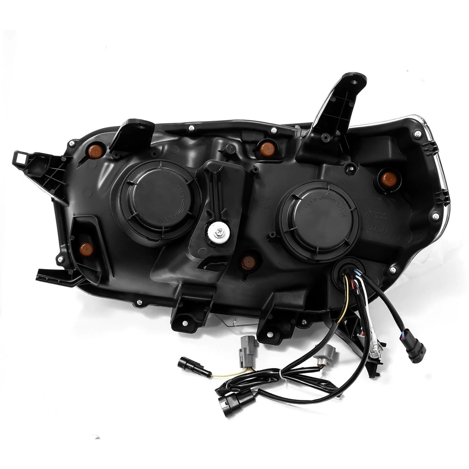 10-13 Toyota 4Runner NOVA-Series LED Projector Headlights Alpha-Black - Image 13