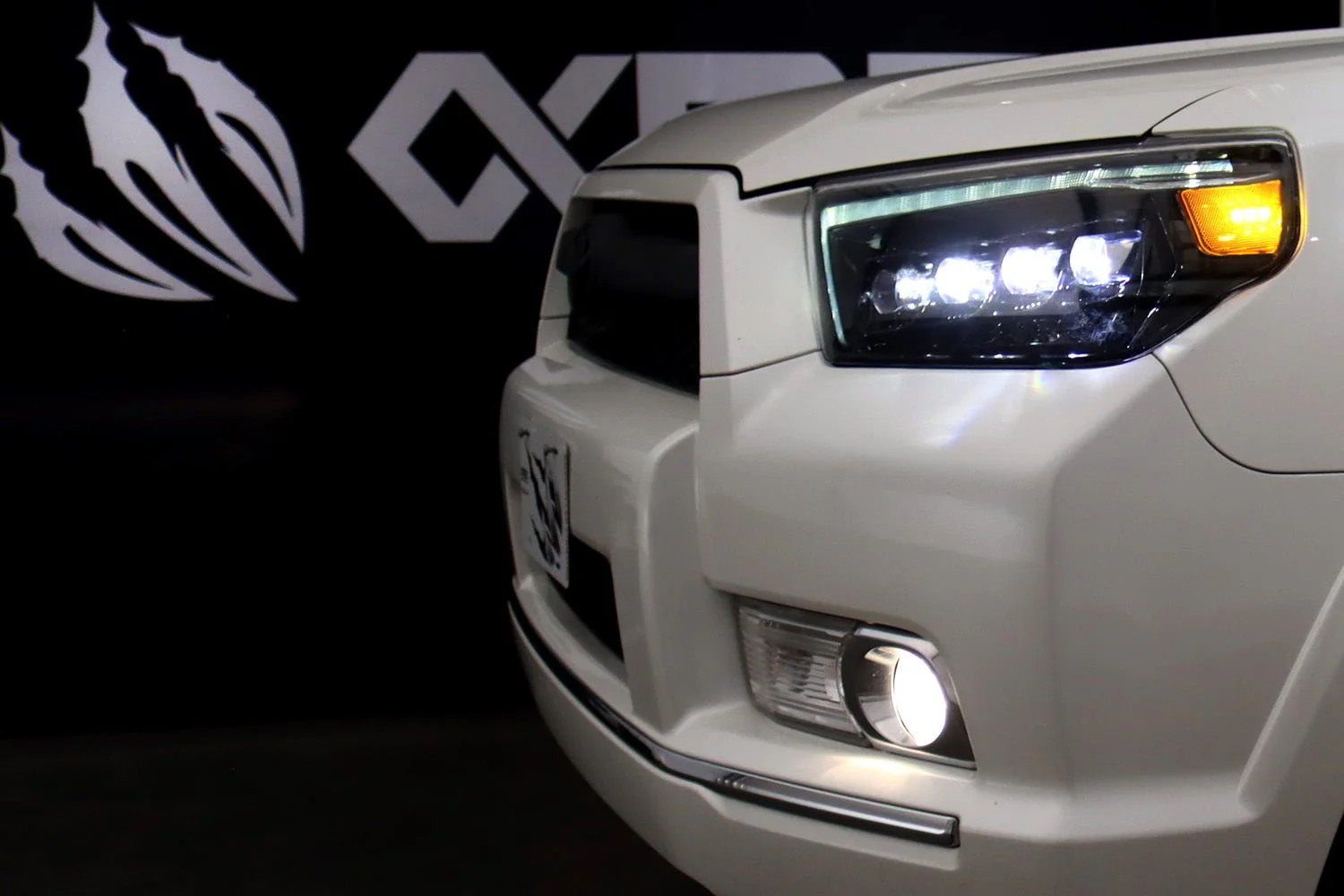 10-13 Toyota 4Runner NOVA-Series LED Projector Headlights Alpha-Black - Image 4