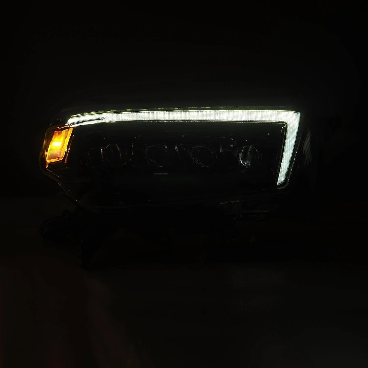 10-13 Toyota 4Runner NOVA-Series LED Projector Headlights Alpha-Black - Image 6