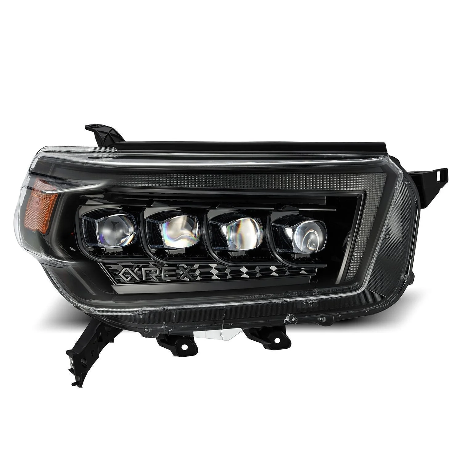 10-13 Toyota 4Runner NOVA-Series LED Projector Headlights Alpha-Black - Image 9