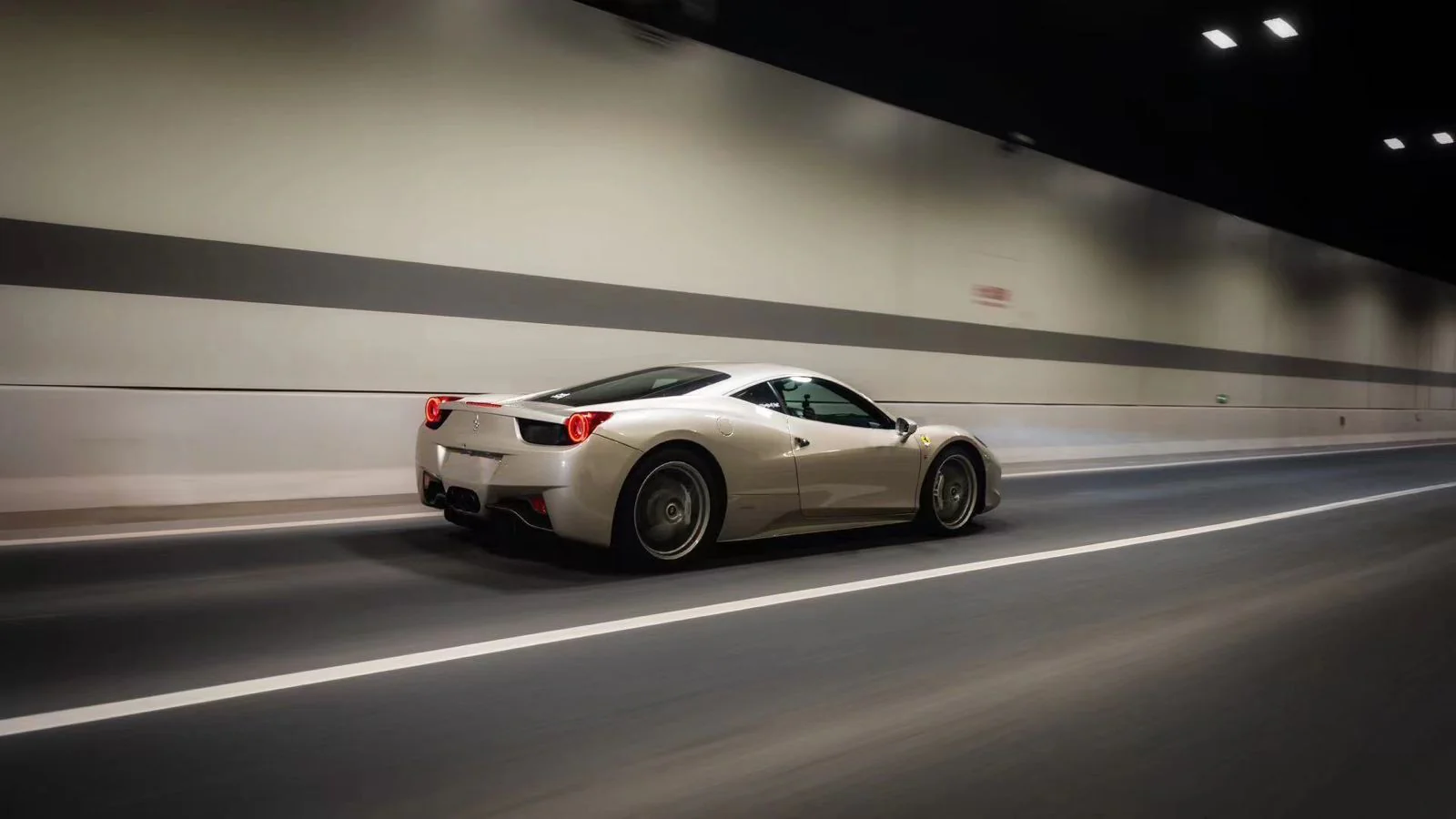 10-15 Ferrari 458 NOVA-Series Prismatic LED Tail Lights Smoke - Image 4