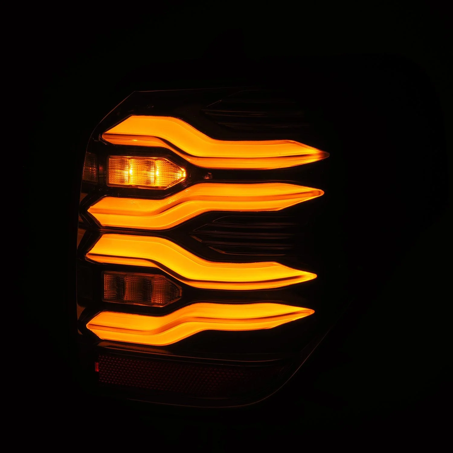 10-24 Toyota 4Runner LUXX-Series LED Tail Lights Alpha-Black - Image 4