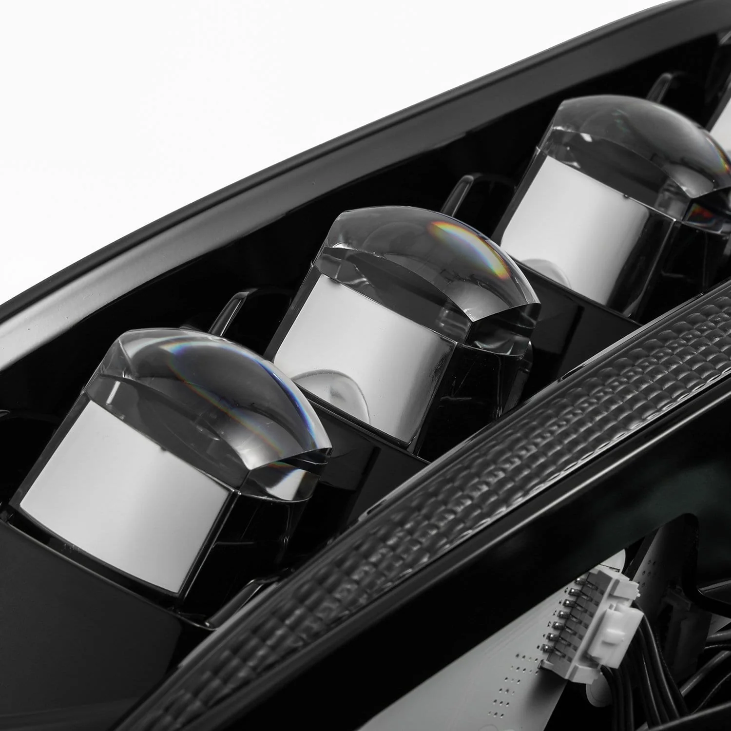 11-20 Toyota Sienna NOVA-Series LED Projector Headlights Alpha-Black - Image 3