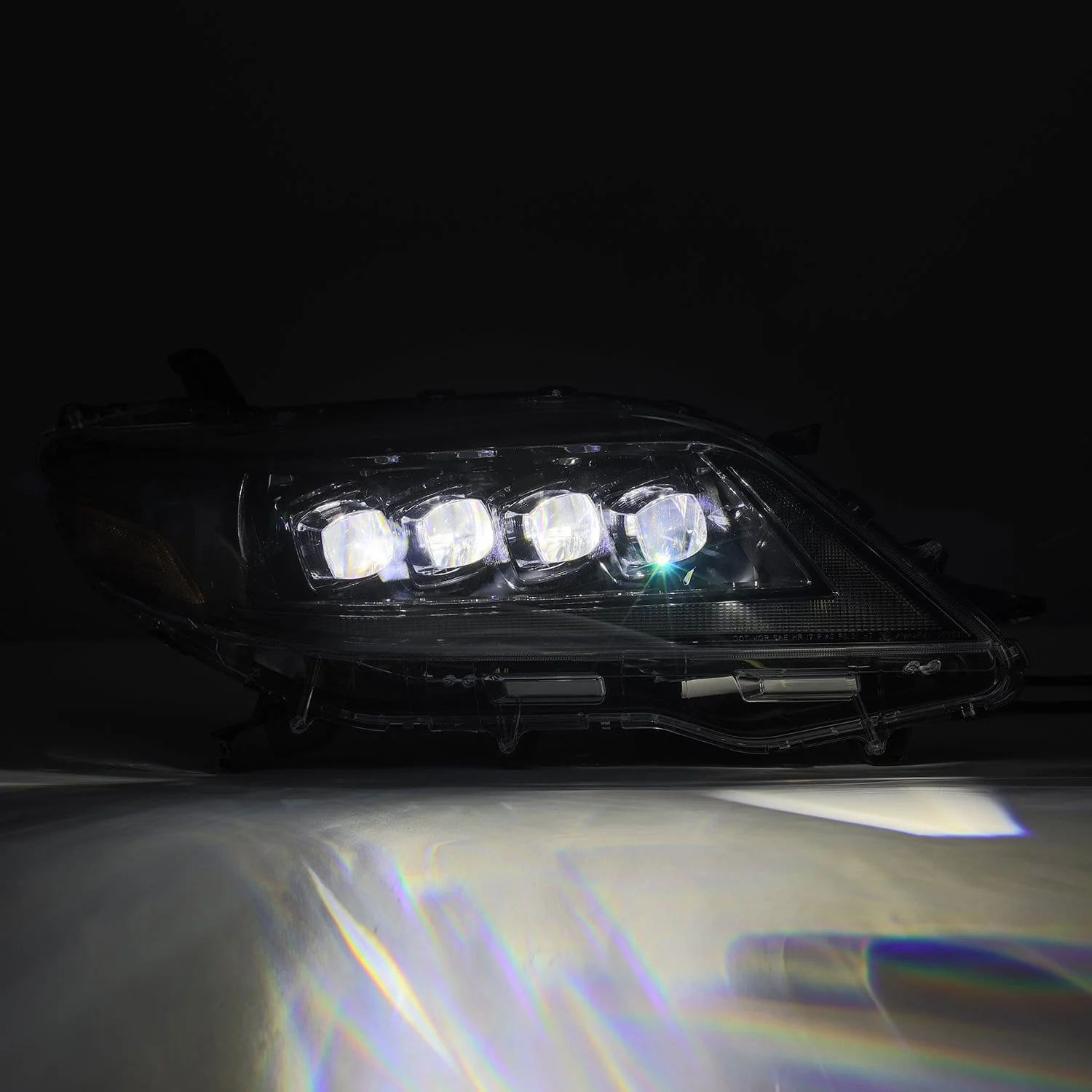 11-20 Toyota Sienna NOVA-Series LED Projector Headlights Alpha-Black - Image 5