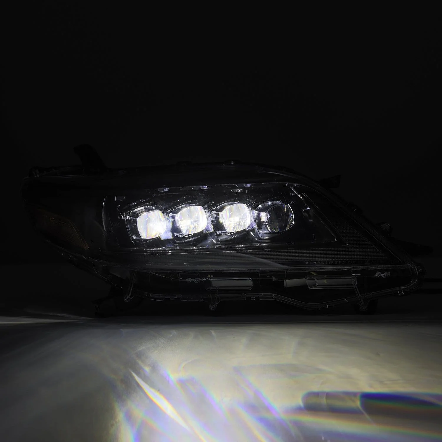11-20 Toyota Sienna NOVA-Series LED Projector Headlights Alpha-Black - Image 6