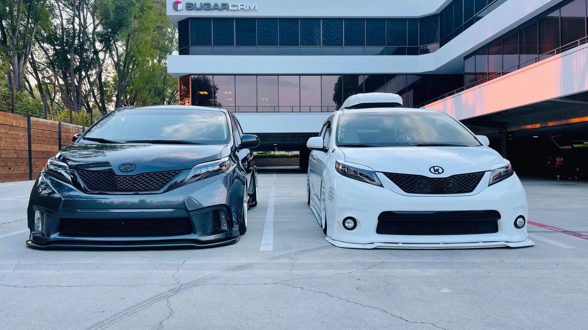 11-20 Toyota Sienna NOVA-Series LED Projector Headlights Black - Image 15