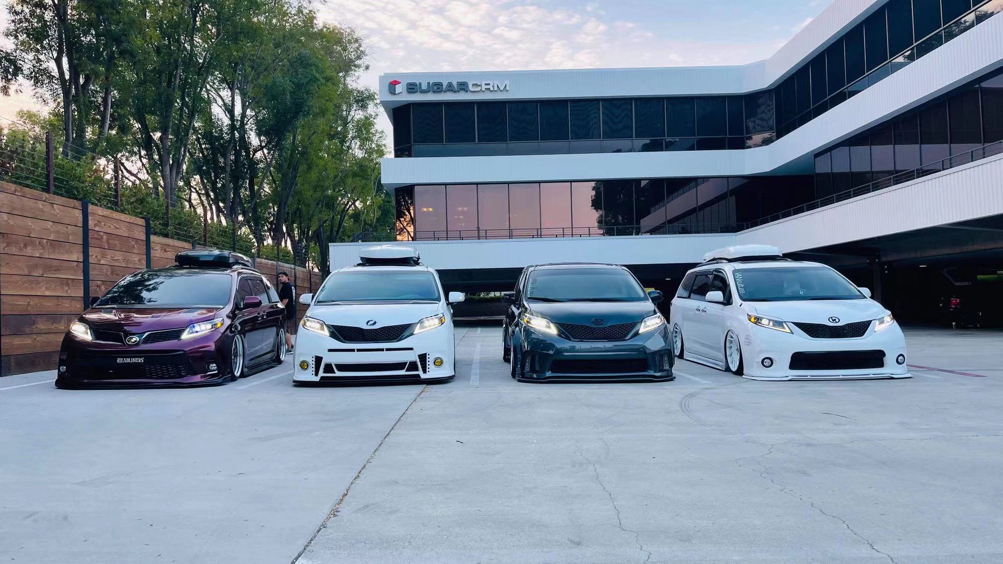 11-20 Toyota Sienna NOVA-Series LED Projector Headlights Black - Image 16