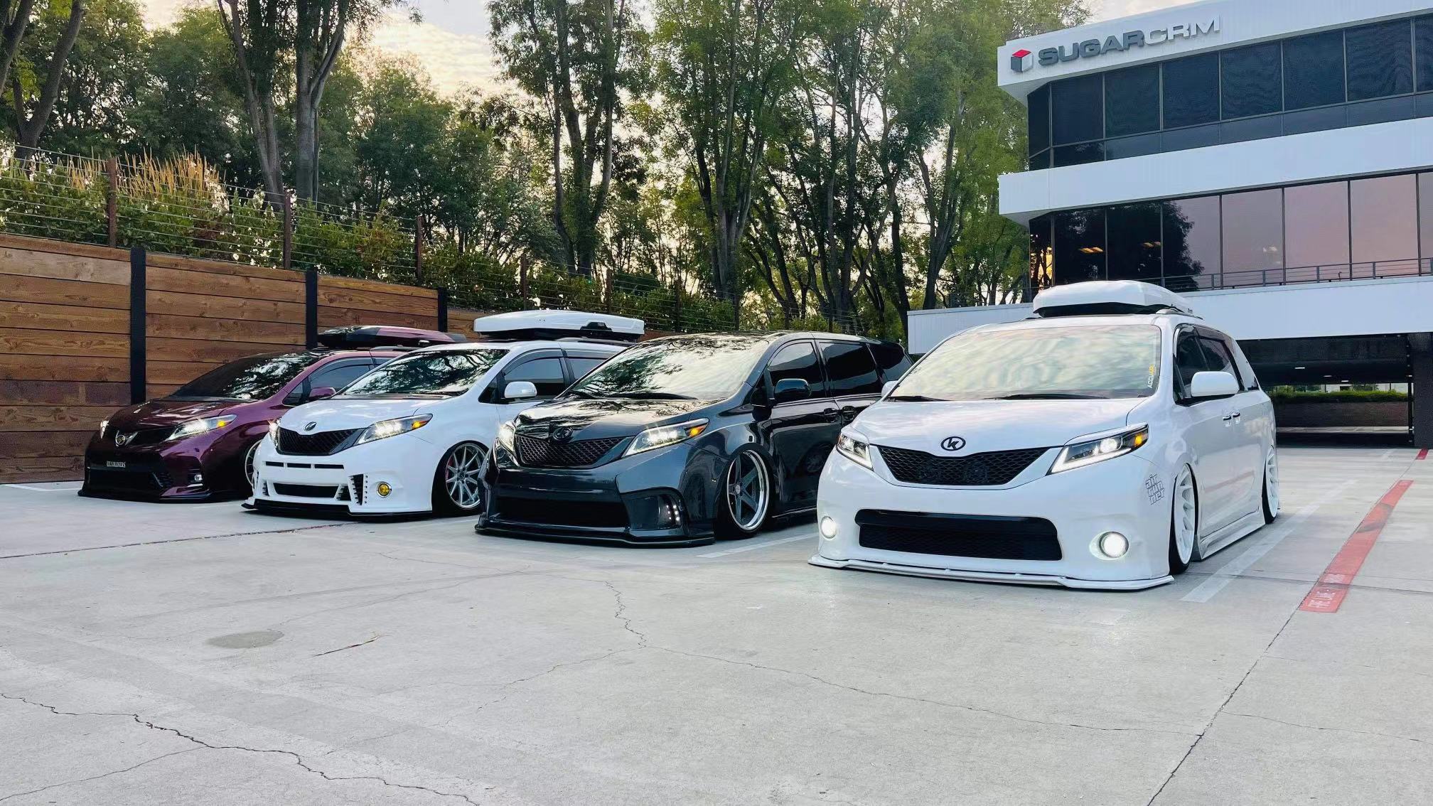 11-20 Toyota Sienna NOVA-Series LED Projector Headlights Black - Image 17