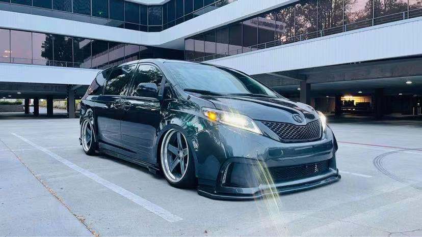 11-20 Toyota Sienna NOVA-Series LED Projector Headlights Black - Image 18