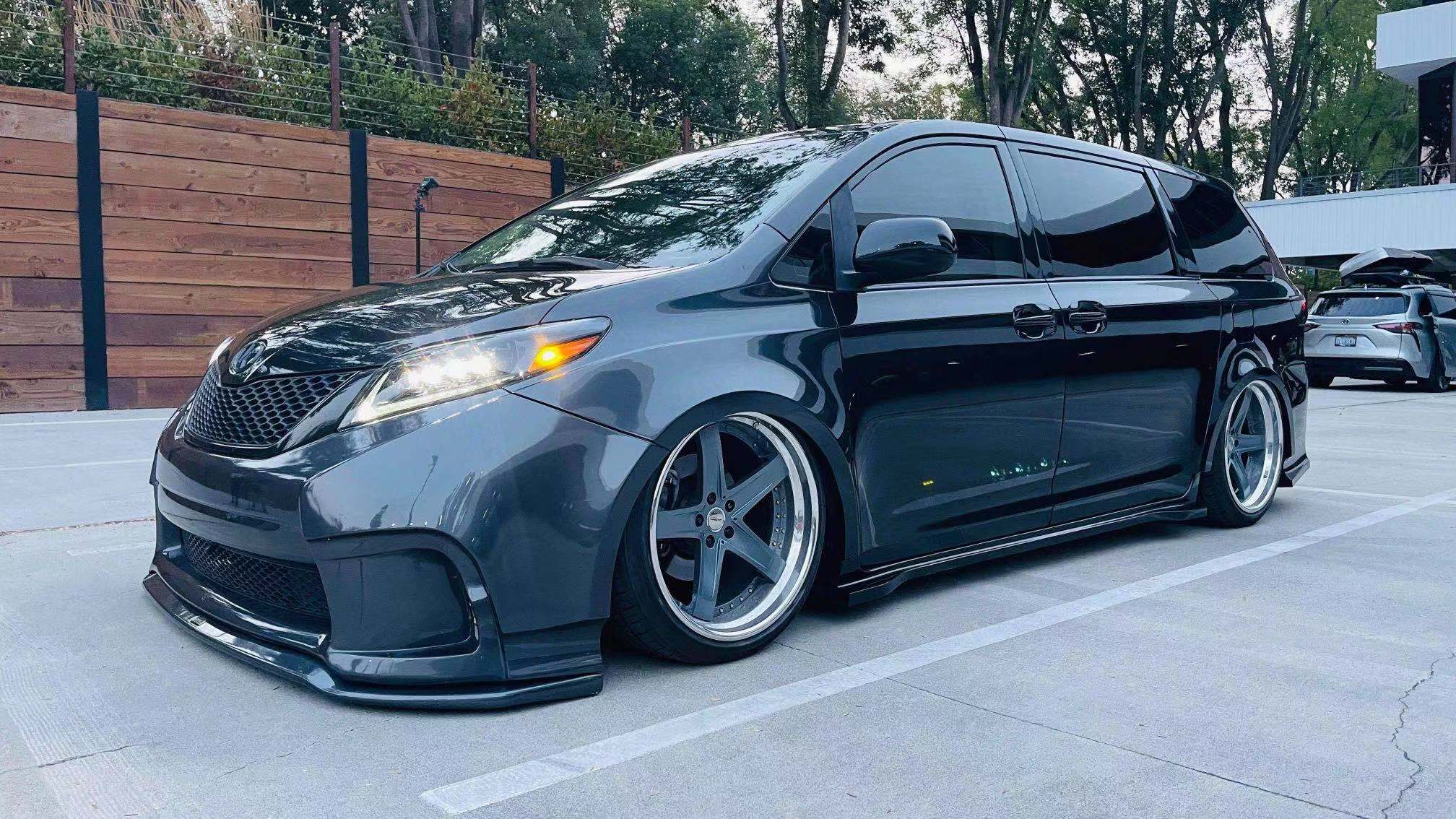 11-20 Toyota Sienna NOVA-Series LED Projector Headlights Black - Image 19