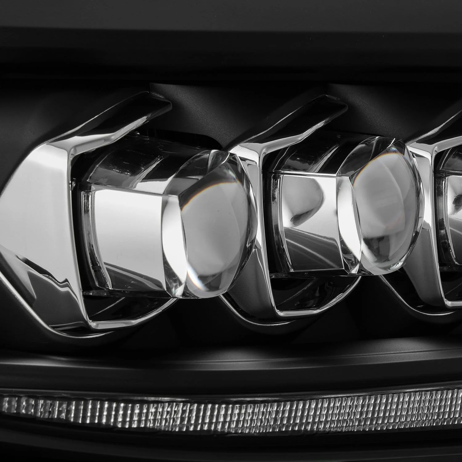 11-20 Toyota Sienna NOVA-Series LED Projector Headlights Black - Image 8