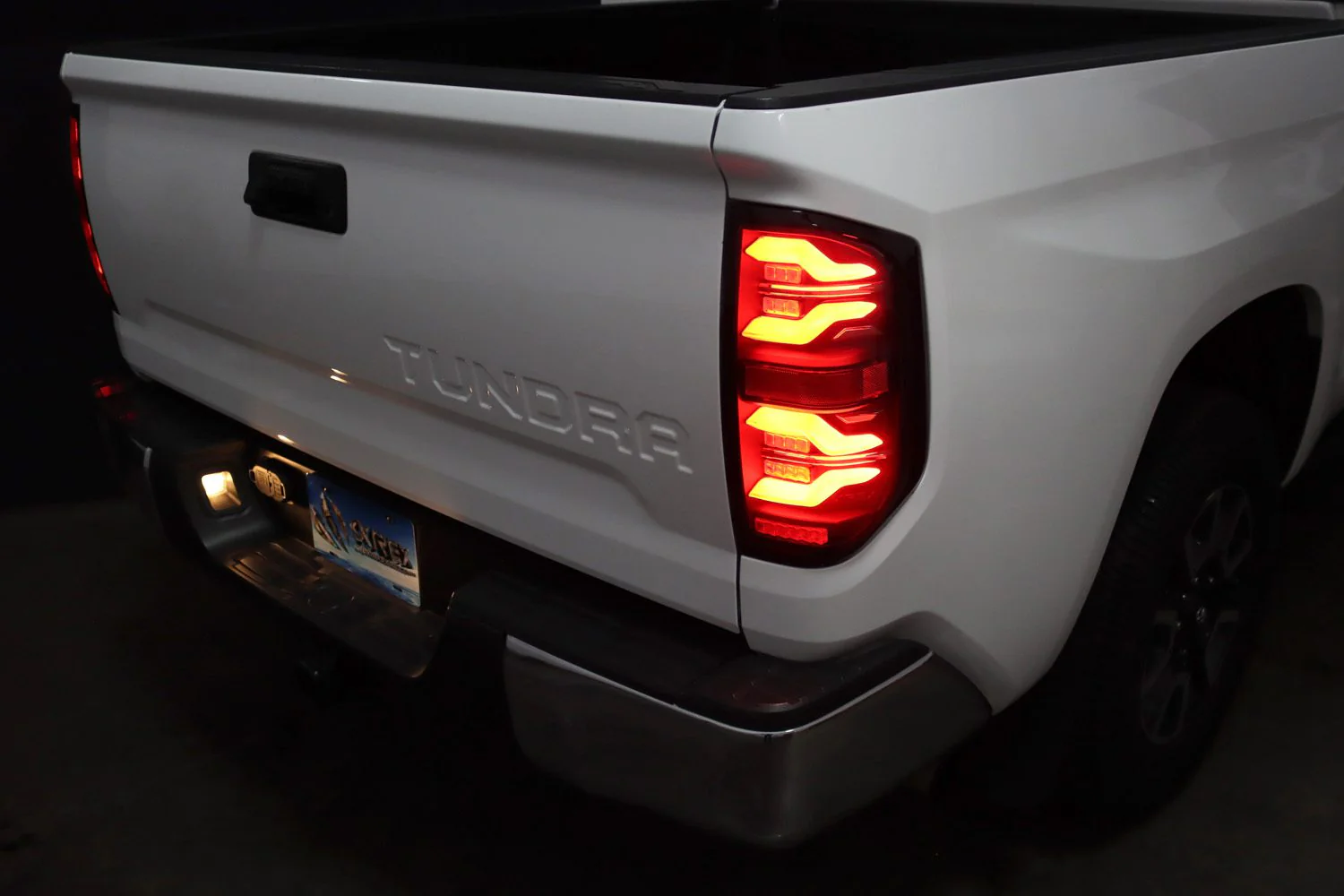 14-21 Toyota Tundra LUXX-Series LED Tail Lights Alpha-Black - Image 12