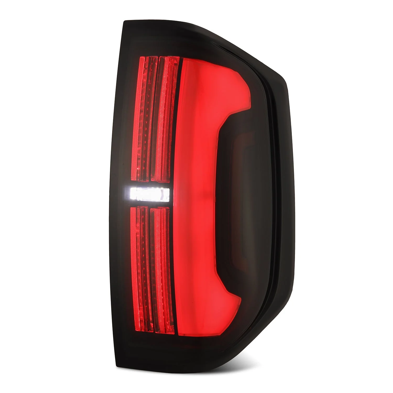 14-21 Toyota Tundra NOVA-Series Prismatic LED Tail Lights Alpha-Black - Image 4