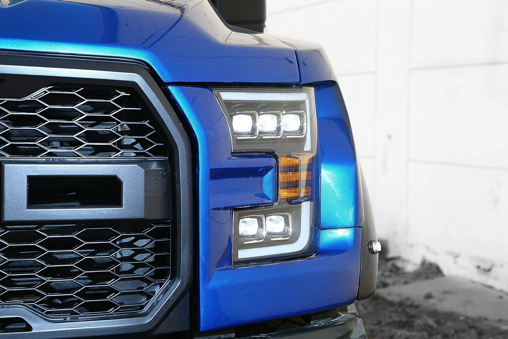 15-17 Ford F150 / 17-20 F150 Raptor NOVA-Series LED Projector Headlights Chrome - Image 15