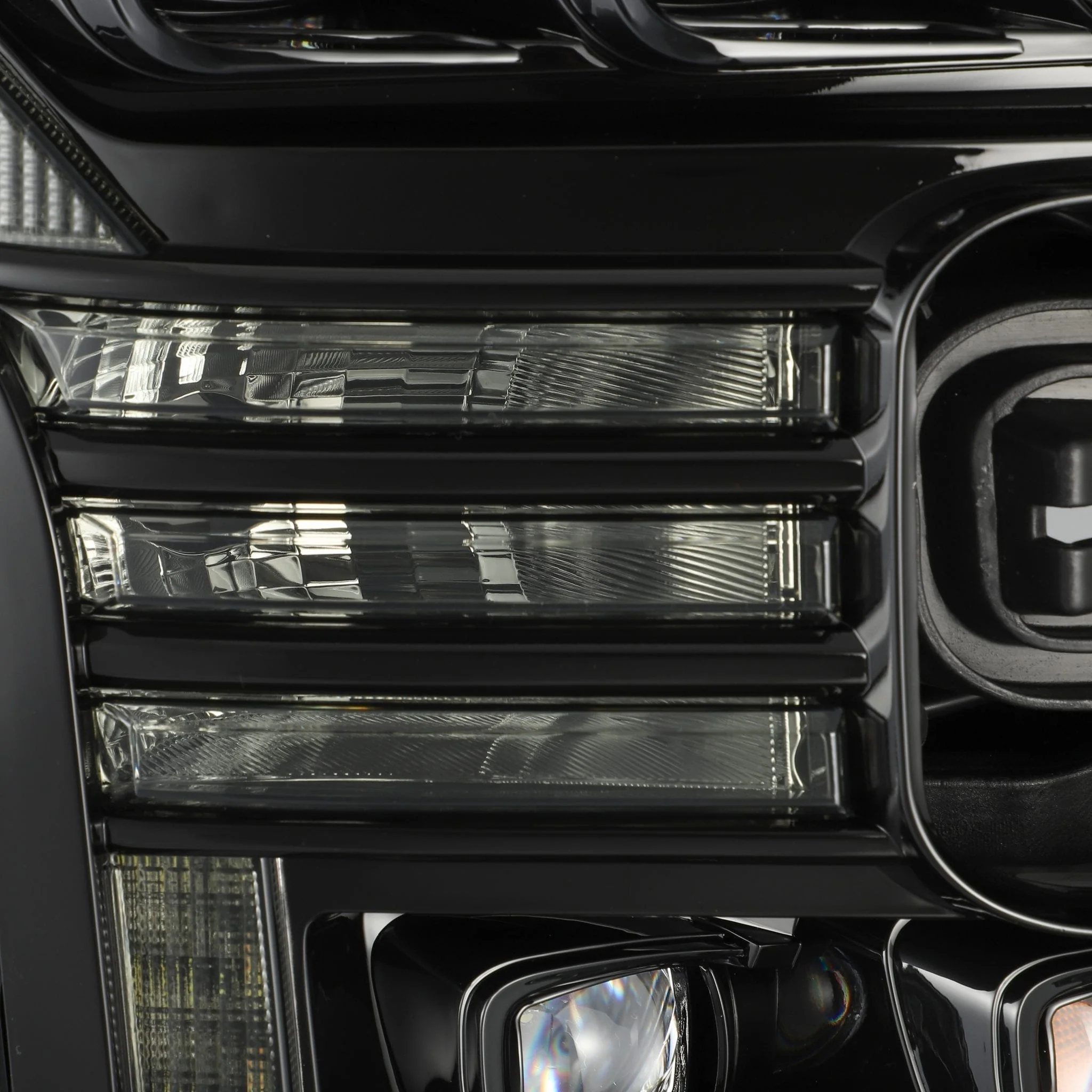 15-17 Ford F150 / 17-20 F150 Raptor NOVA-Series LED Projector Headlights Alpha-Black - Image 3