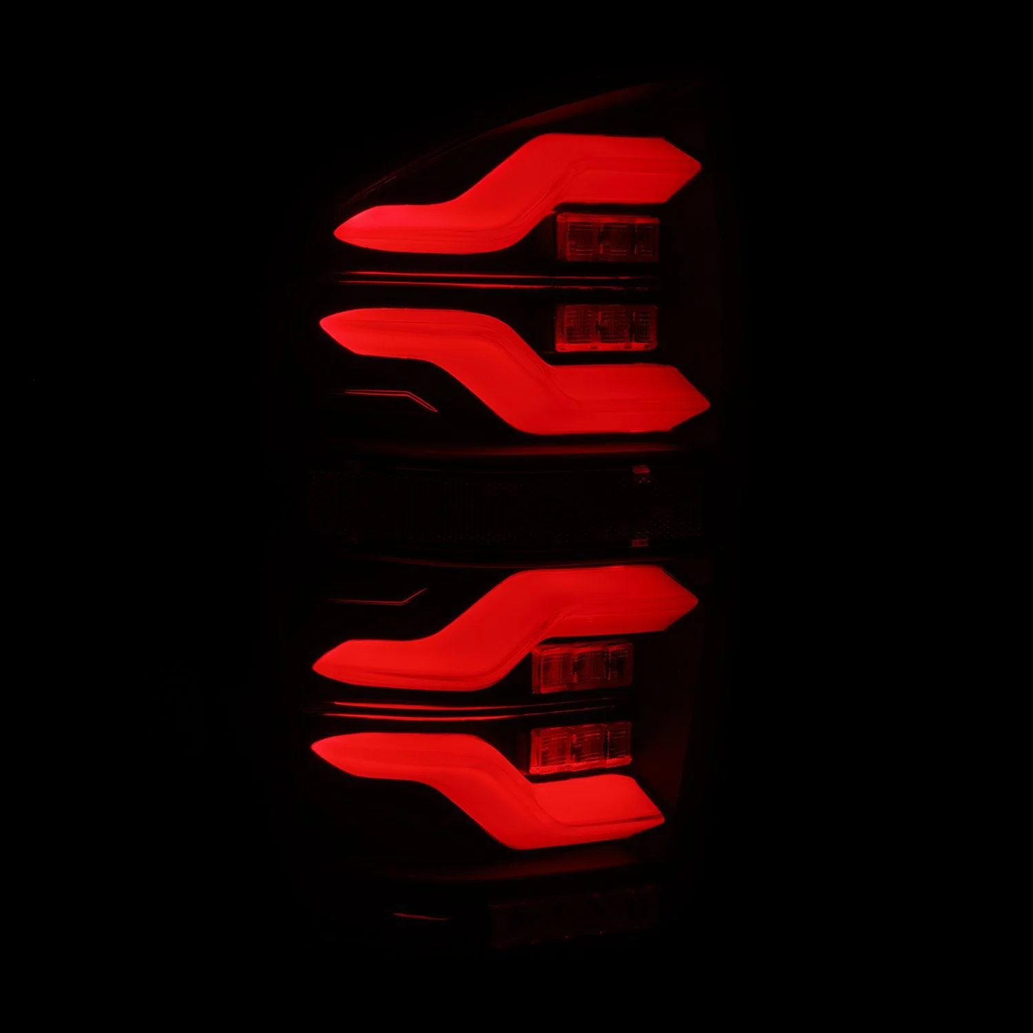 16-23 Toyota Tacoma LUXX-Series LED Tail Lights Alpha-Black - Image 6