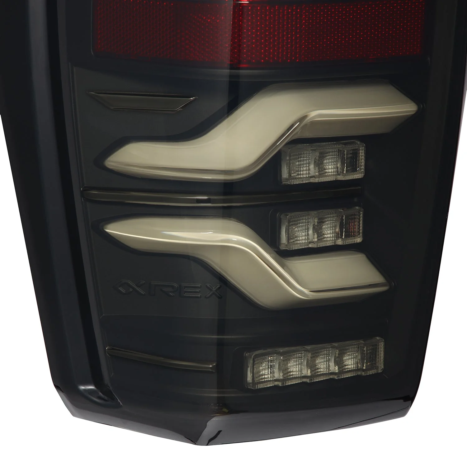16-23 Toyota Tacoma LUXX-Series LED Tail Lights Black - Image 7