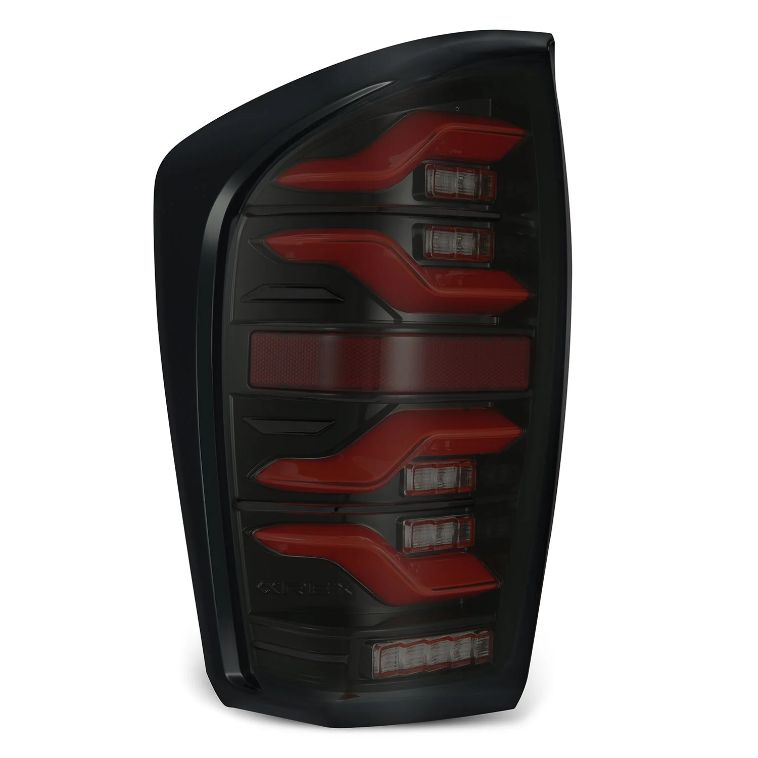 16-23 Toyota Tacoma LUXX-Series LED Tail Lights Black-Red - Image 5