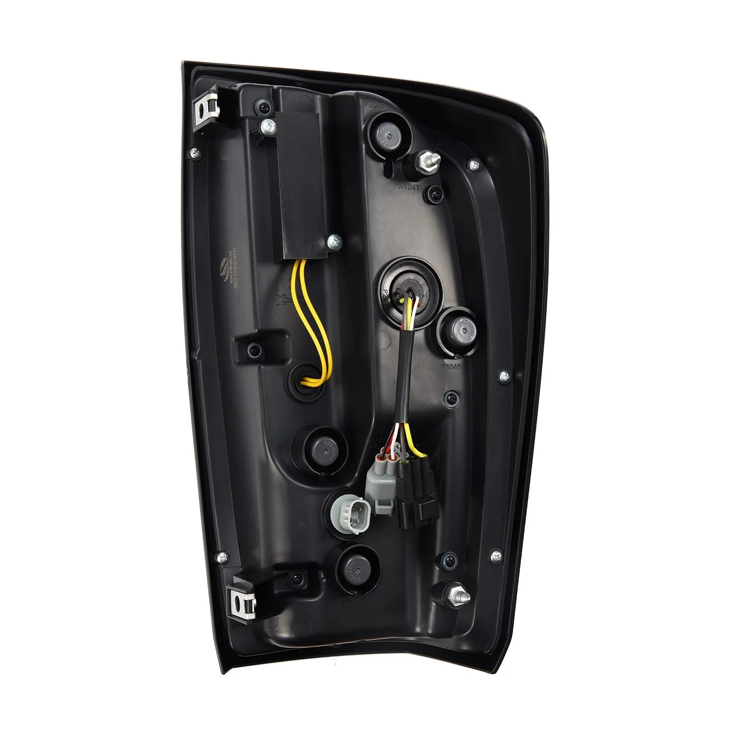 16-23 Toyota Tacoma LUXX-Series LED Tail Lights Black-Red - Image 8