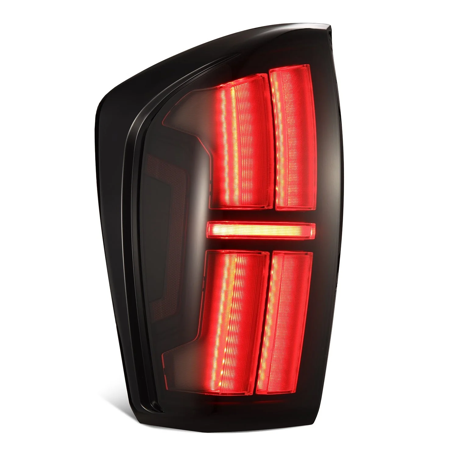 16-23 Toyota Tacoma NOVA-Series Prismatic LED Tail Lights Alpha-Black - Image 7