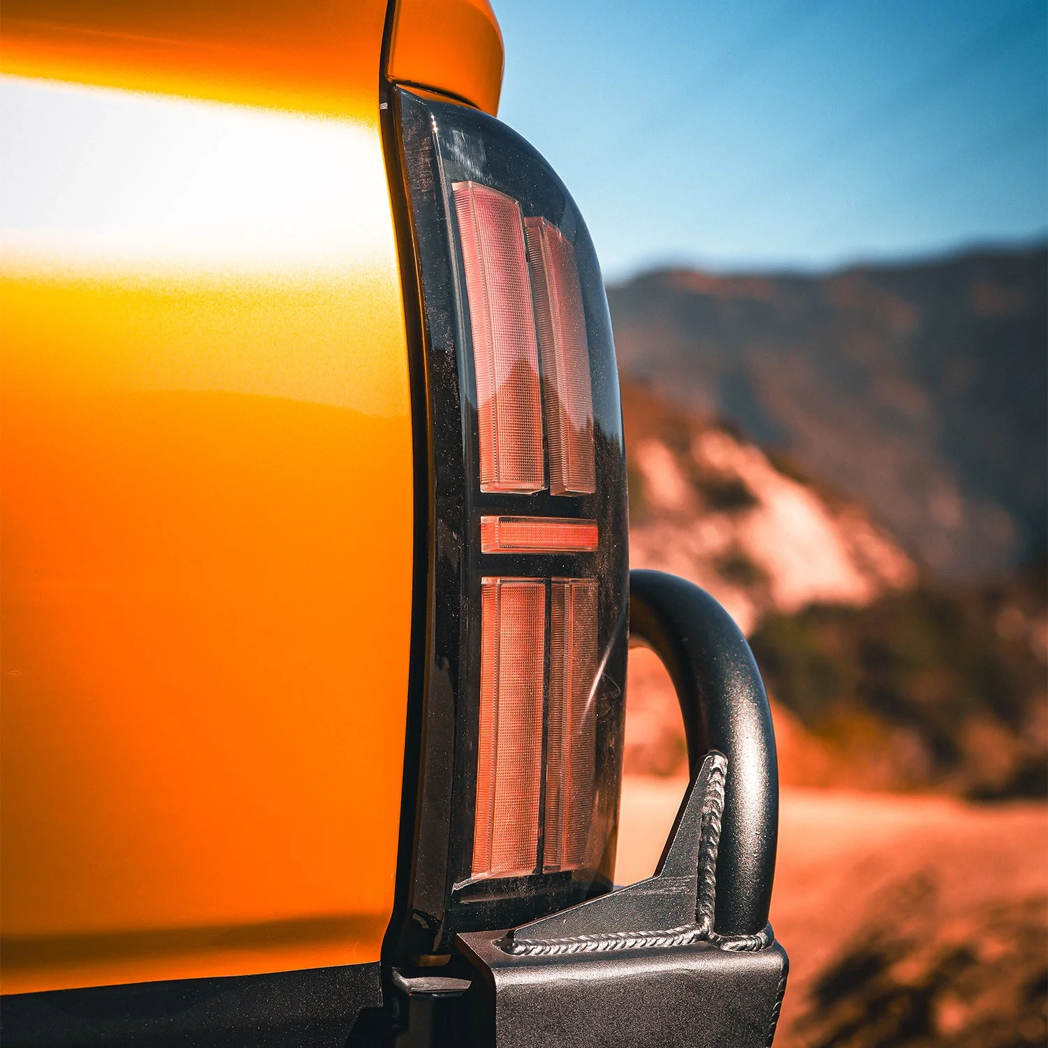 16-23 Toyota Tacoma NOVA-Series Prismatic LED Tail Lights Black - Image 6