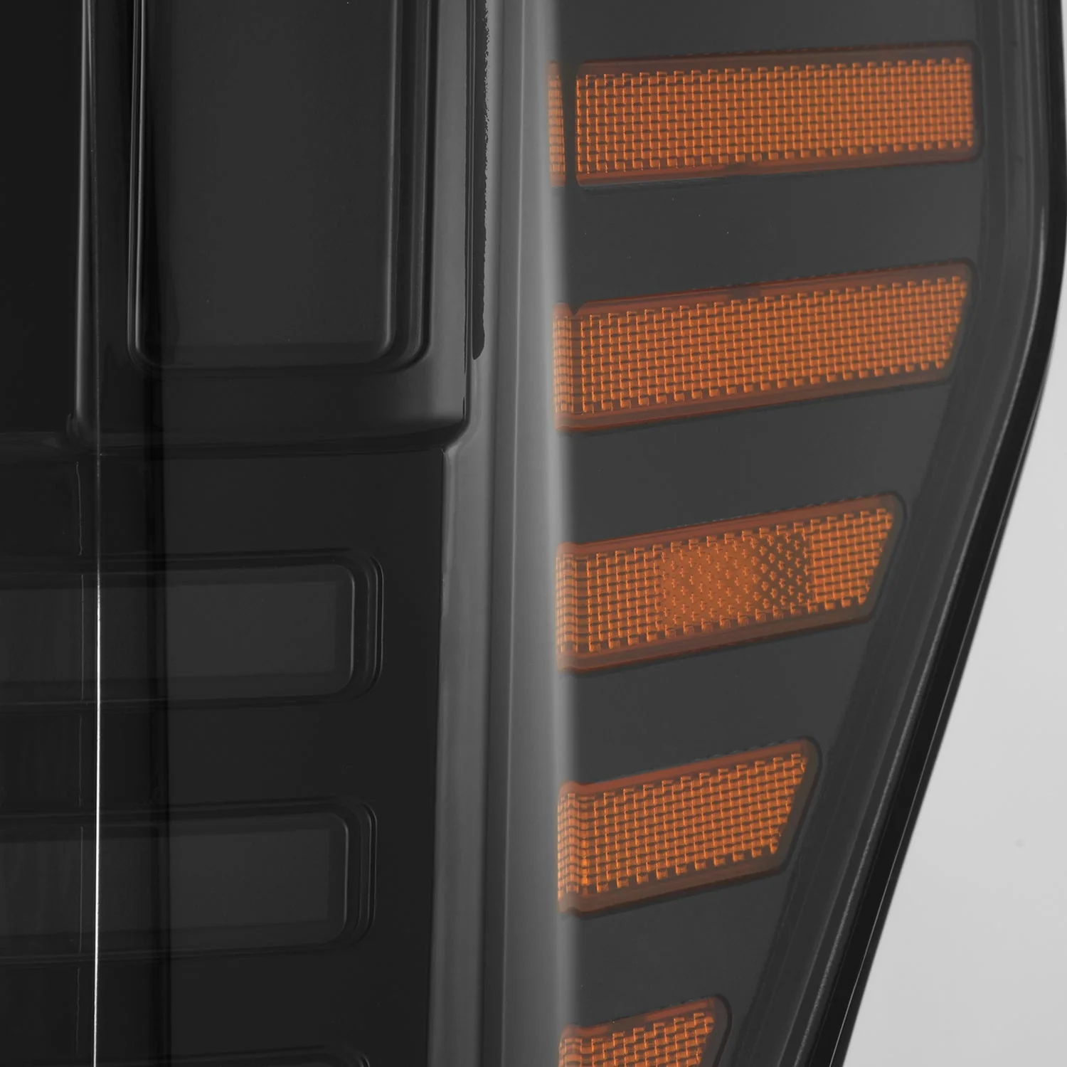 17-19 Ford Super Duty MKII LUXX-Series LED Projector Headlights Alpha-Black - Image 13