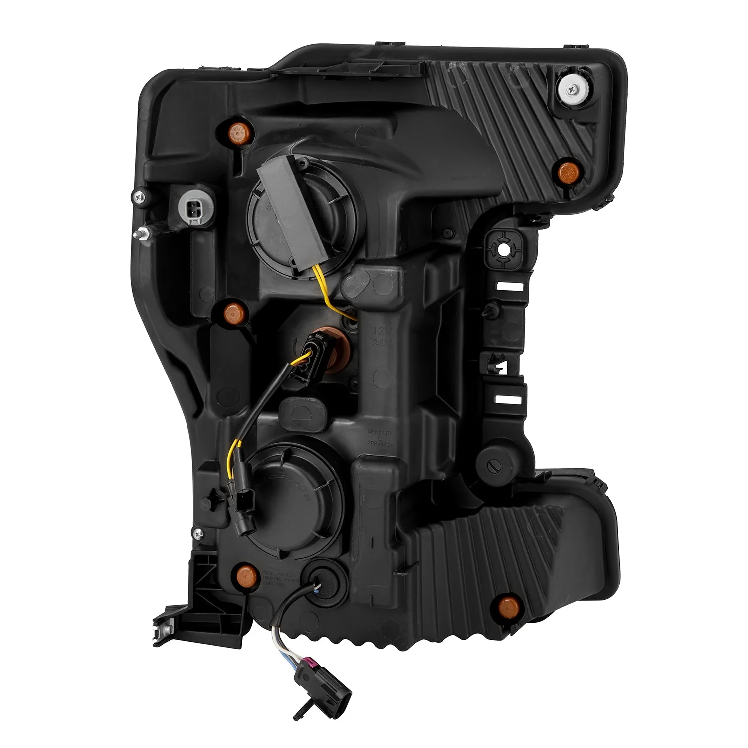 17-19 Ford Super Duty MKII LUXX-Series LED Projector Headlights Alpha-Black - Image 14