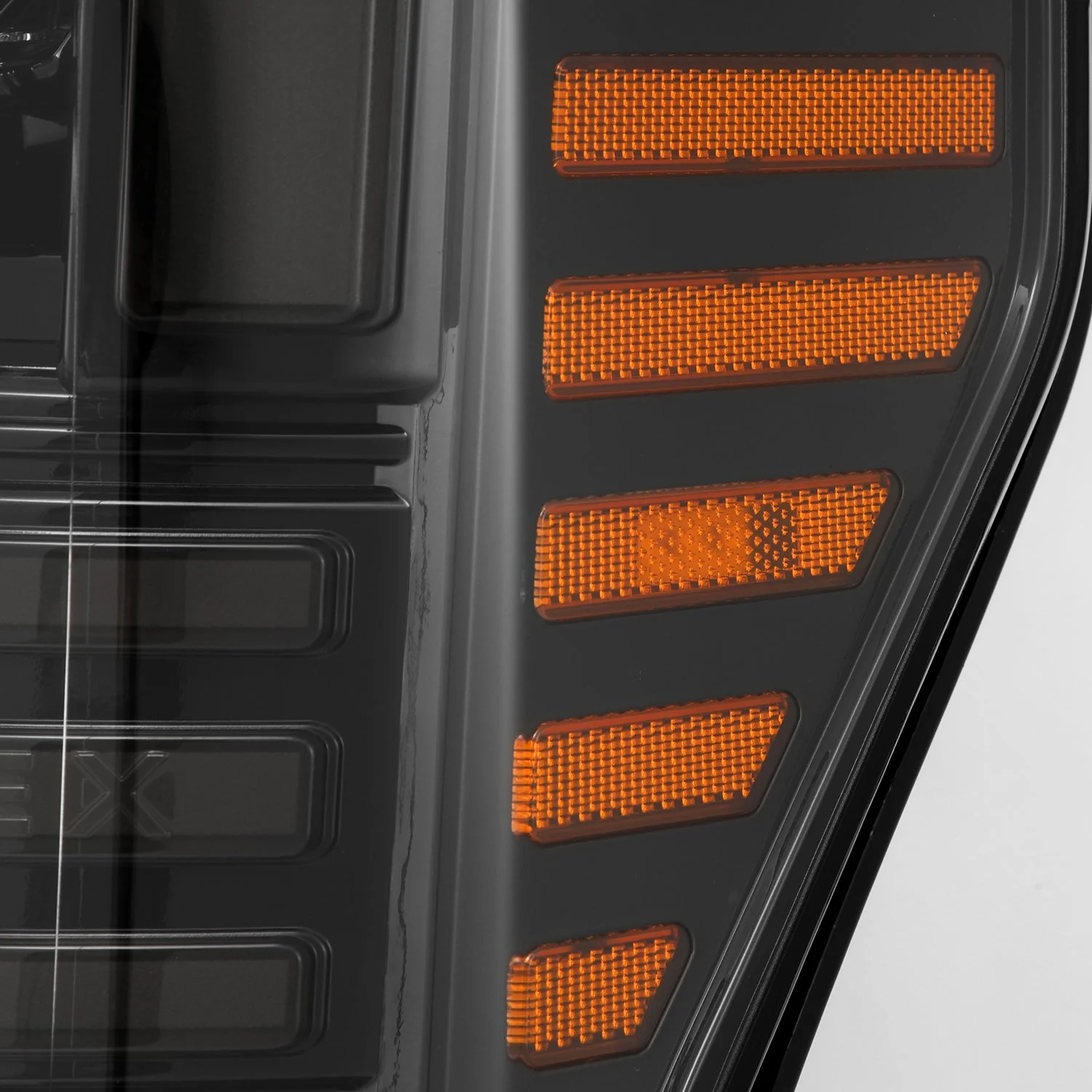 17-19 Ford Super Duty MKII NOVA-Series LED Projector Headlights Alpha-Black - Image 8