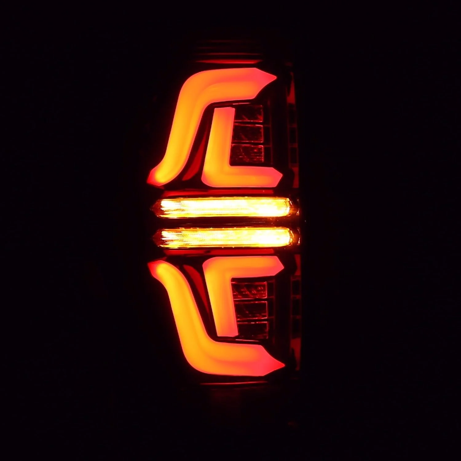 17-19 Ford Super Duty PRO-Series LED Tail Lights Jet Black - Image 10