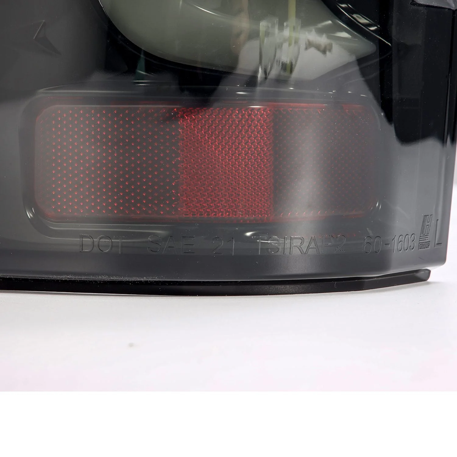 17-19 Ford Super Duty PRO-Series LED Tail Lights Jet Black - Image 5