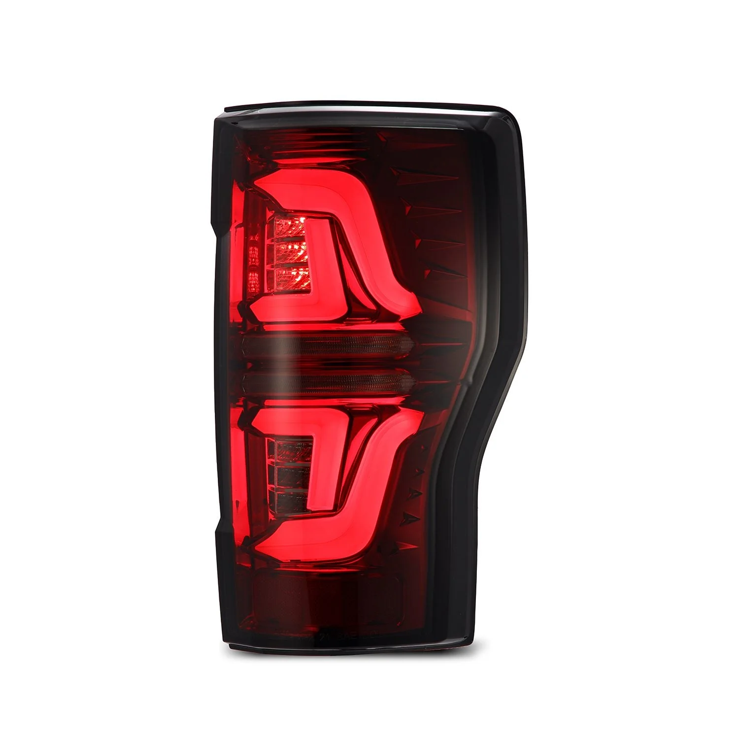 17-19 Ford Super Duty PRO-Series LED Tail Lights Red Smoke - Image 4