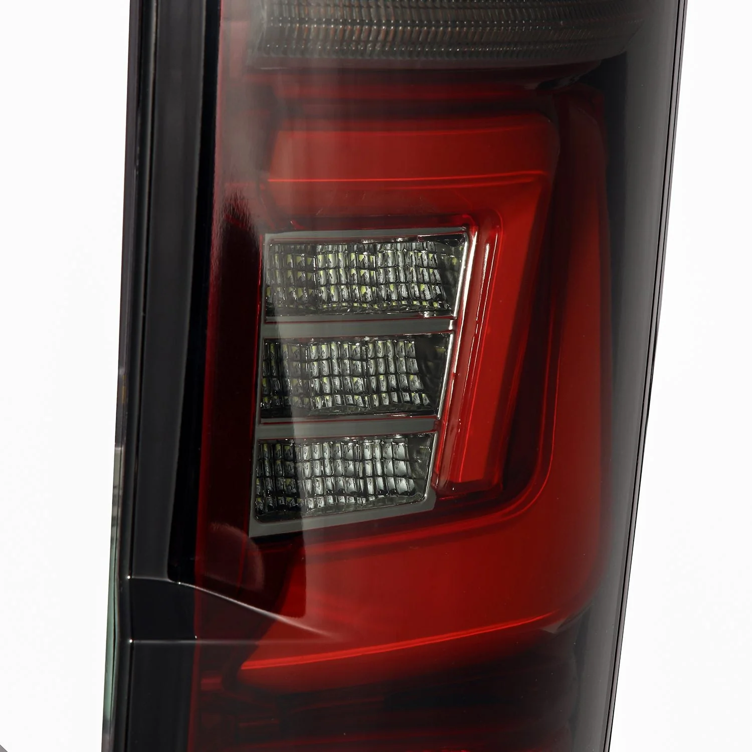17-19 Ford Super Duty PRO-Series LED Tail Lights Red Smoke - Image 5