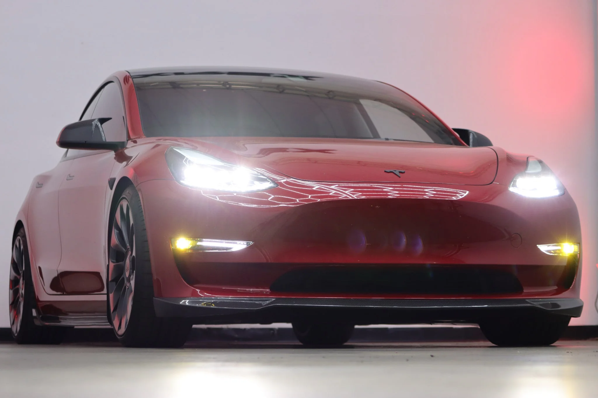 17-23 Tesla Model 3 / 20-24 Model Y DoubleTap Dual Color LED Projector Fog Lights - Image 4