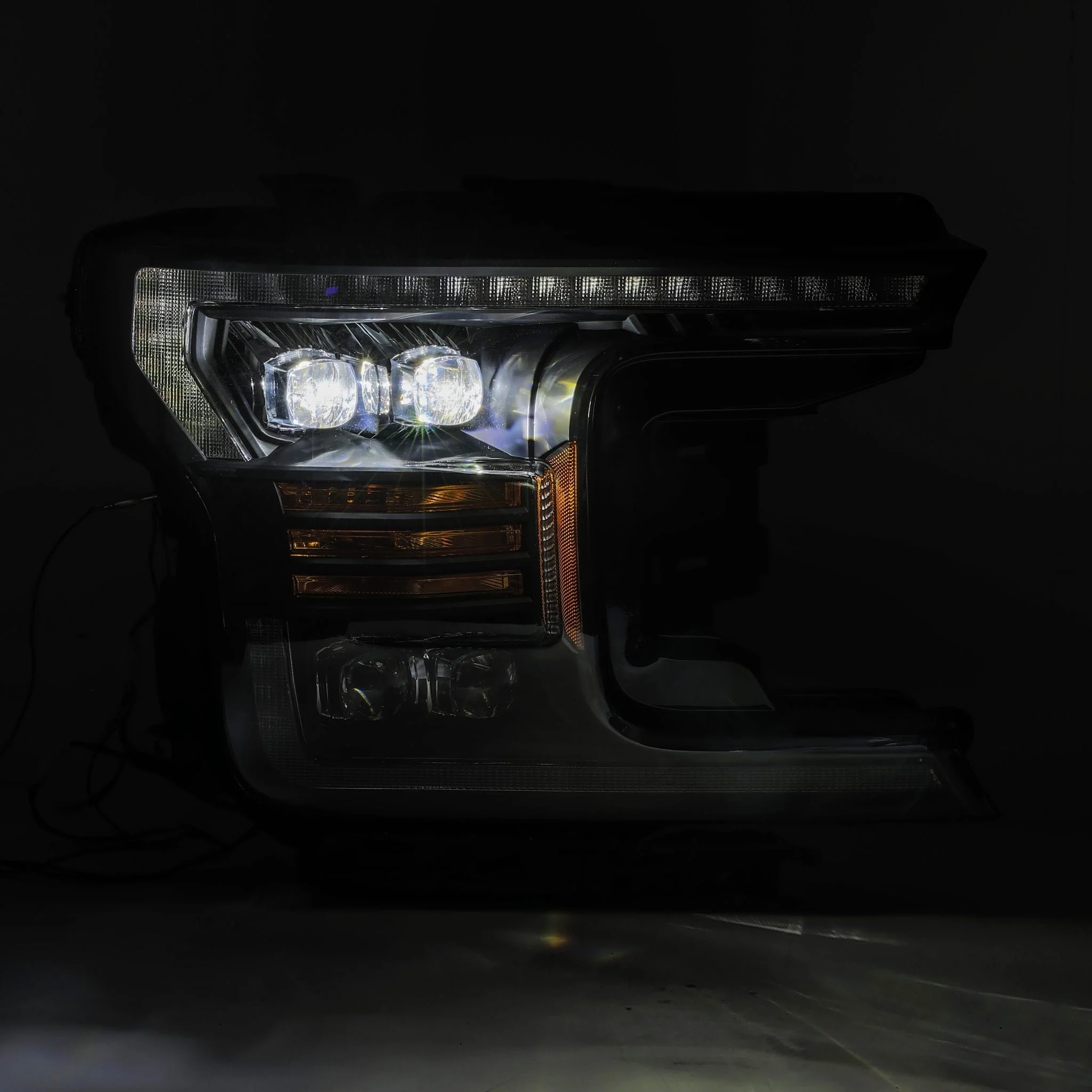 18-20 Ford F150 NOVA-Series LED Projector Headlights Black - Image 10
