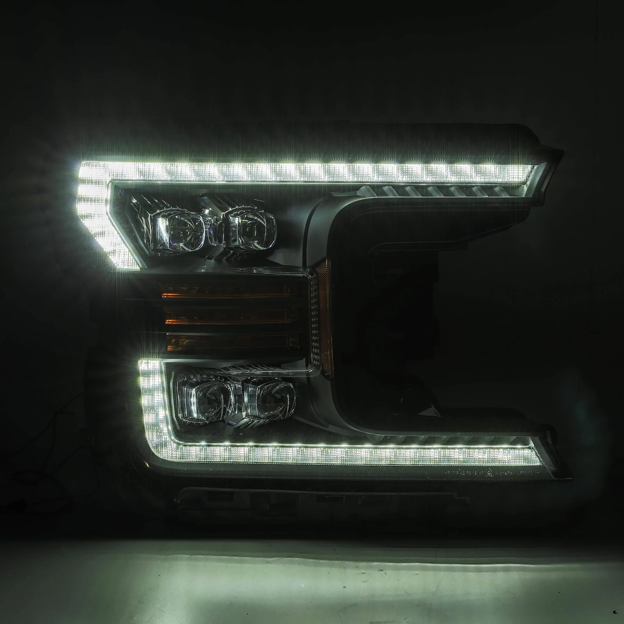 18-20 Ford F150 NOVA-Series LED Projector Headlights Black - Image 12