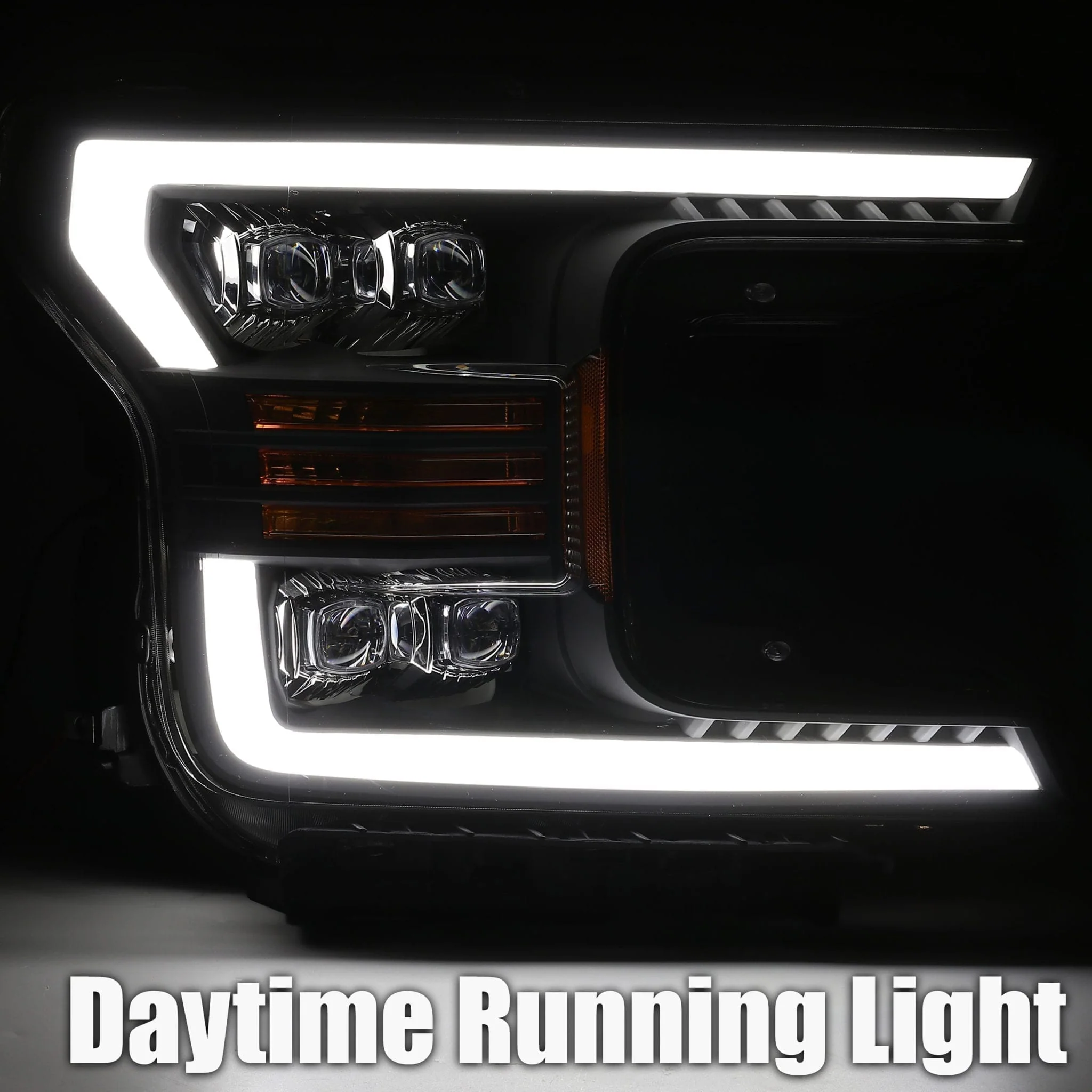 18-20 Ford F150 NOVA-Series LED Projector Headlights Chrome - Image 11